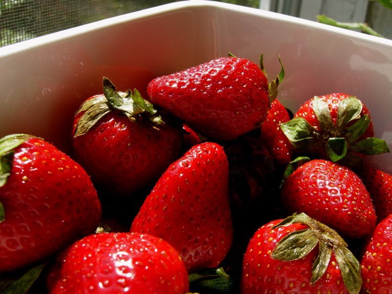 strawberries