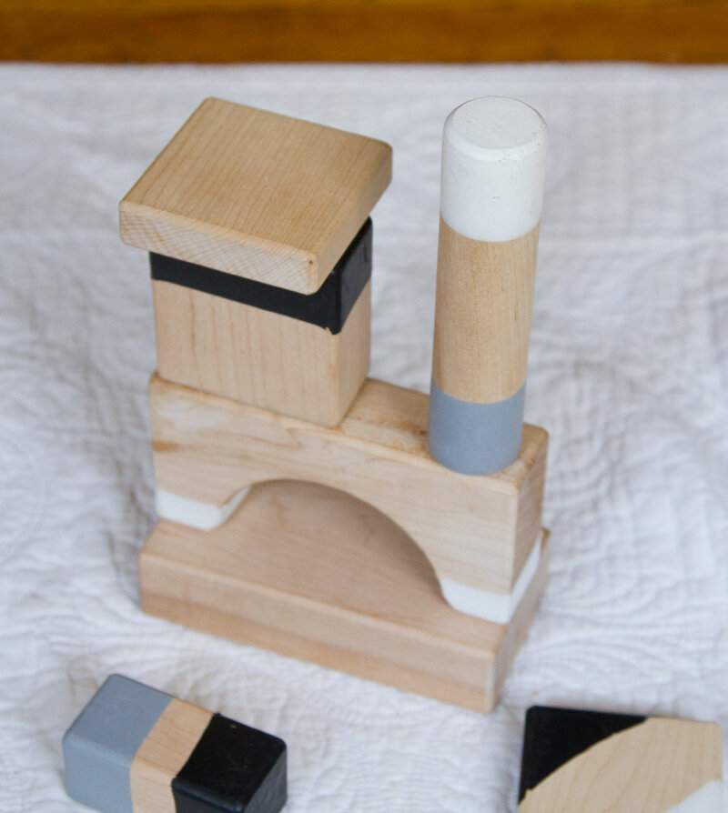 block tower reading my tea leaves