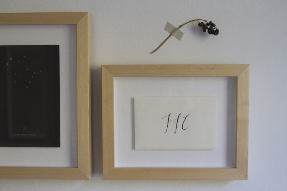 framebridge custom framing reading my tea leaves
