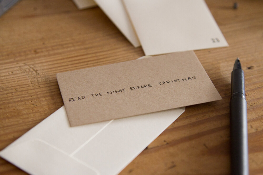 a clutter-free advent calendar | reading my tea leaves