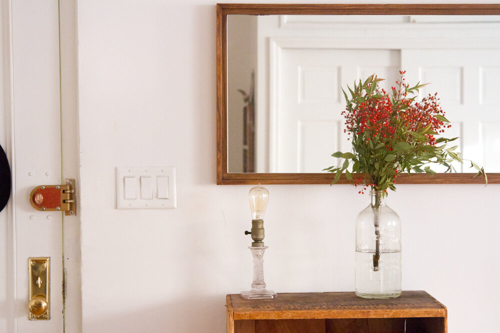 berry branches in a tiny apartment | reading my tea leaves