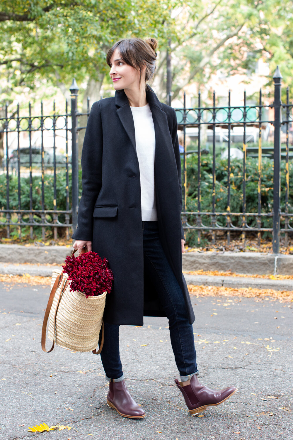 erin boyle everlane overcoat reading my tea leaves