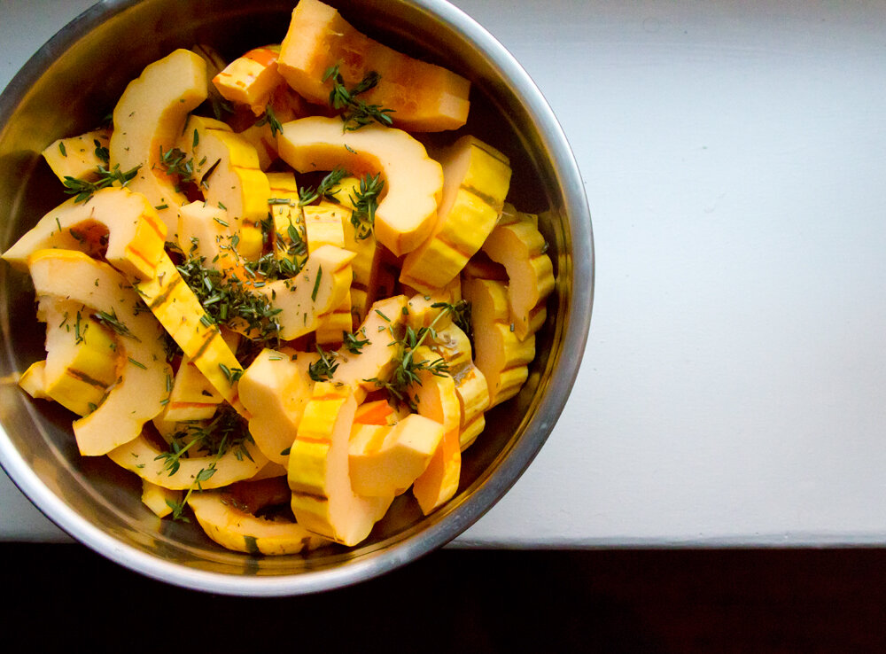 thankful squash | reading my tea leaves