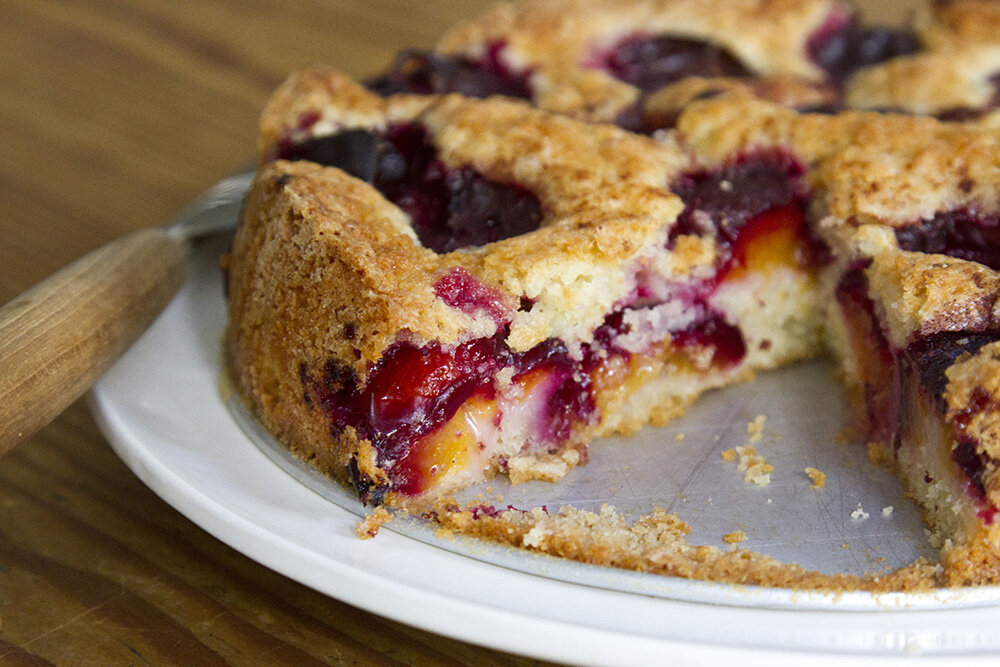 plum torte | reading my tea leaves