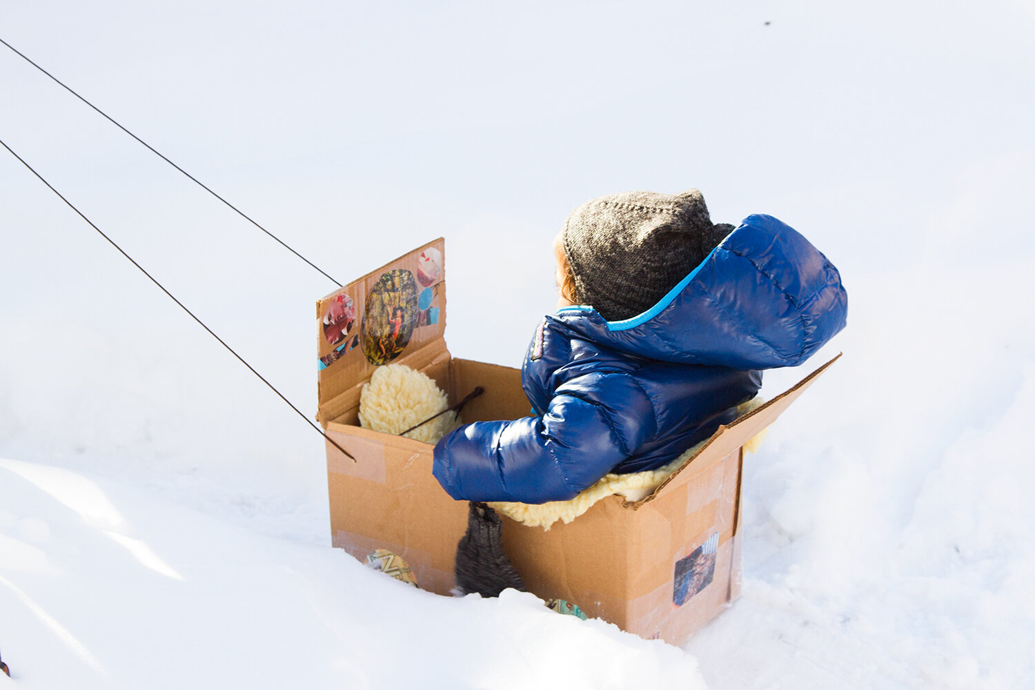 snow day | reading my tea leaves