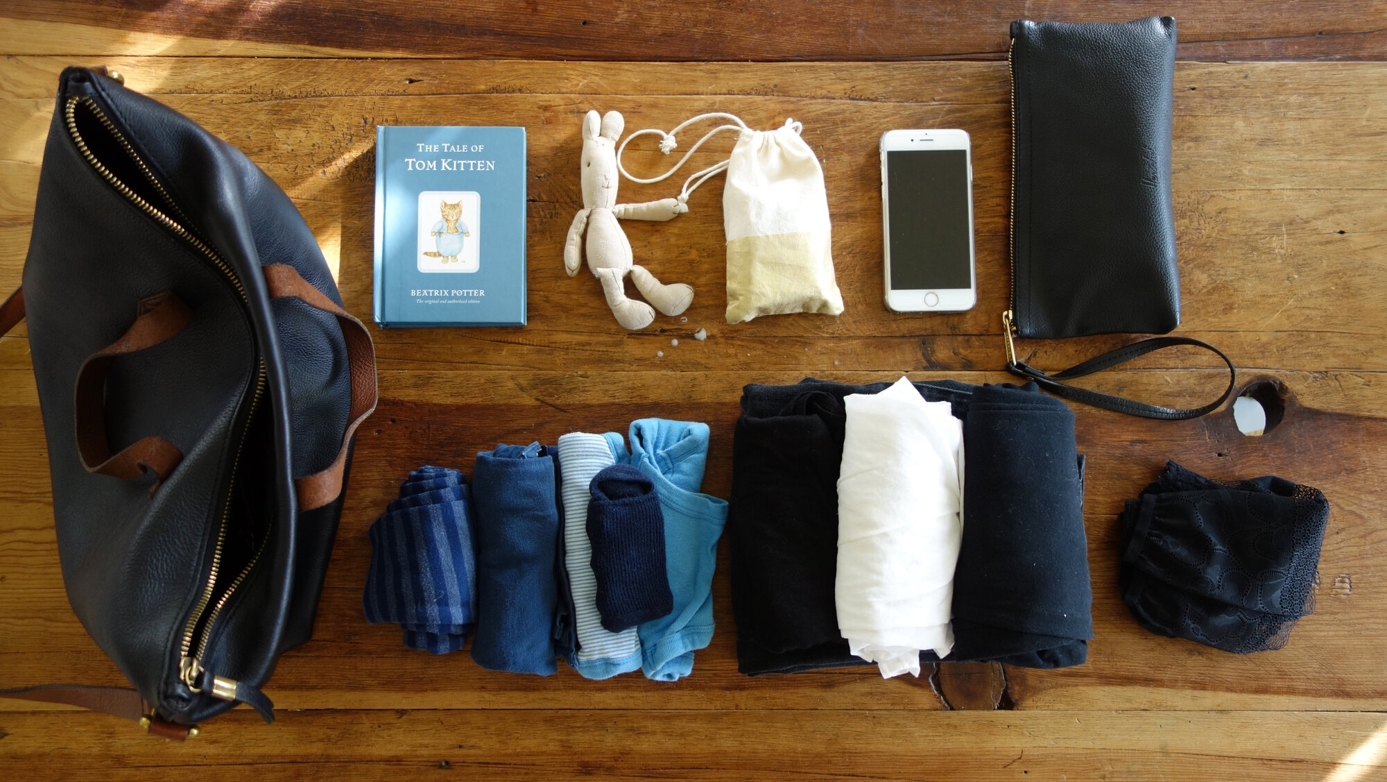 packing lightly with kids | reading my tea leaves