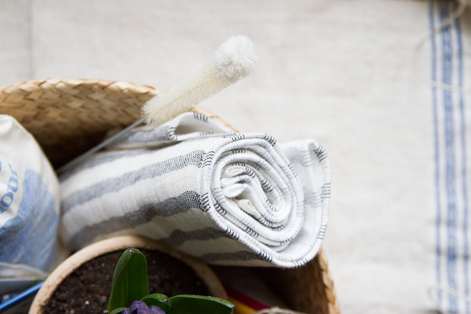 clutter-free easter basket | reading my tea leaves