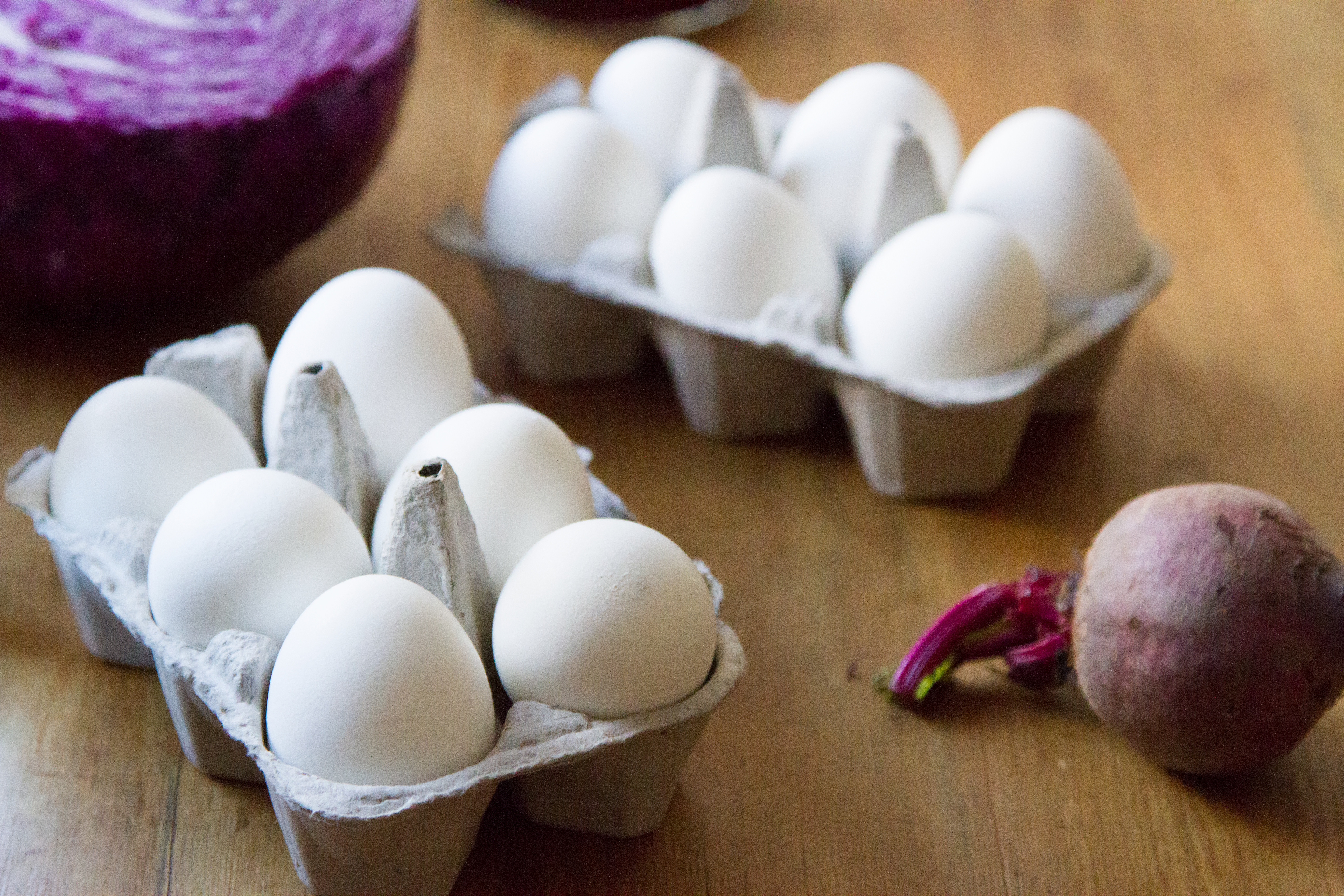 pastel-colored easter eggs with natural dyes | reading my tea leaves