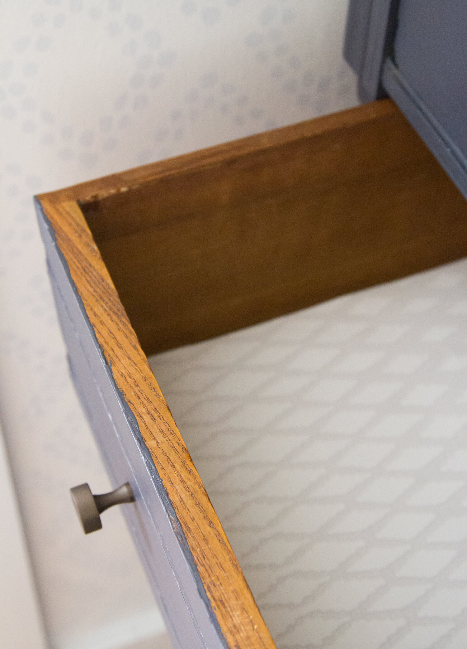 dresser drawers in a tiny apartment | reading my tea leaves