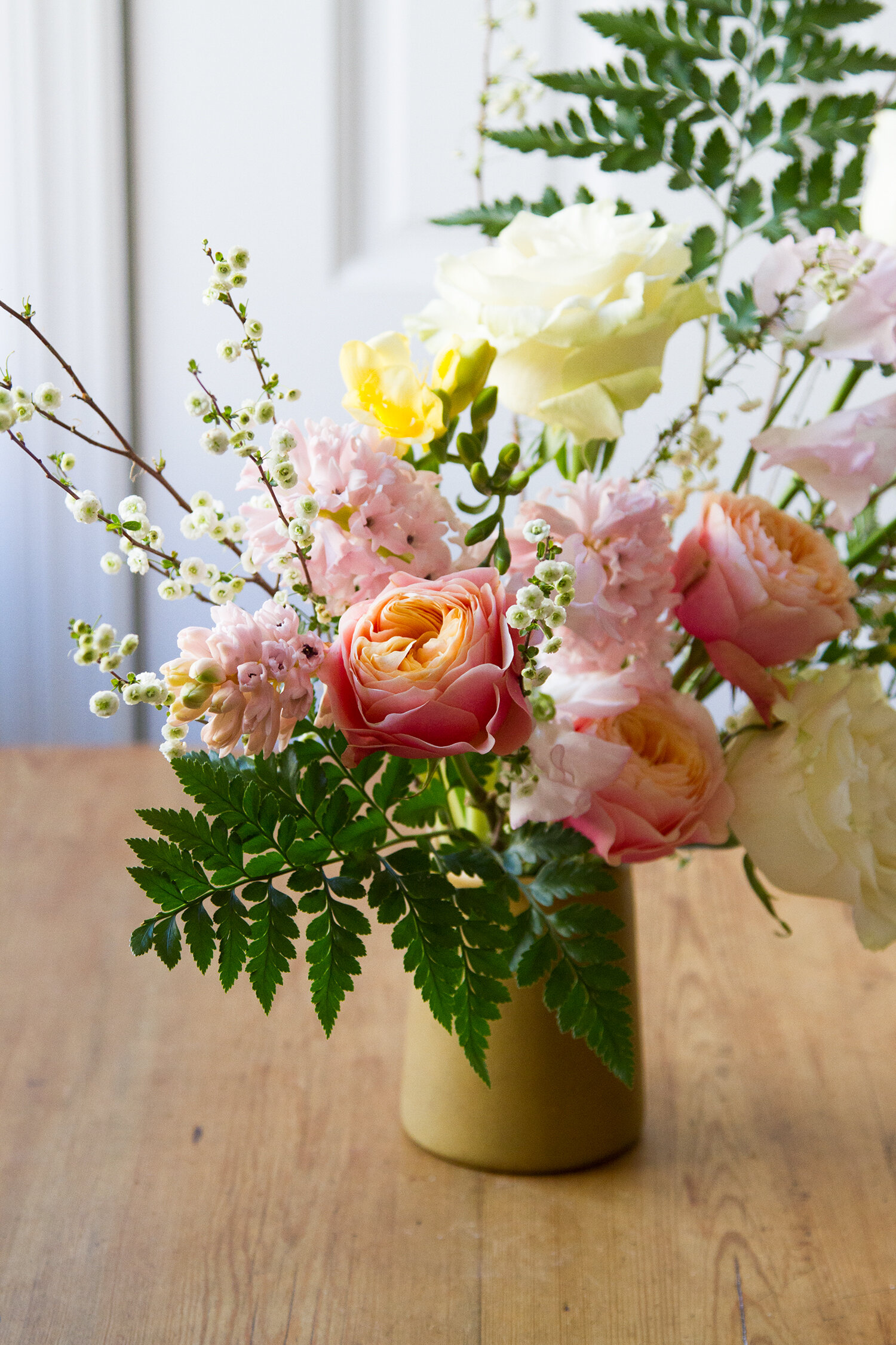 flowers with lisa przystup of james's daughter | reading my tea leaves