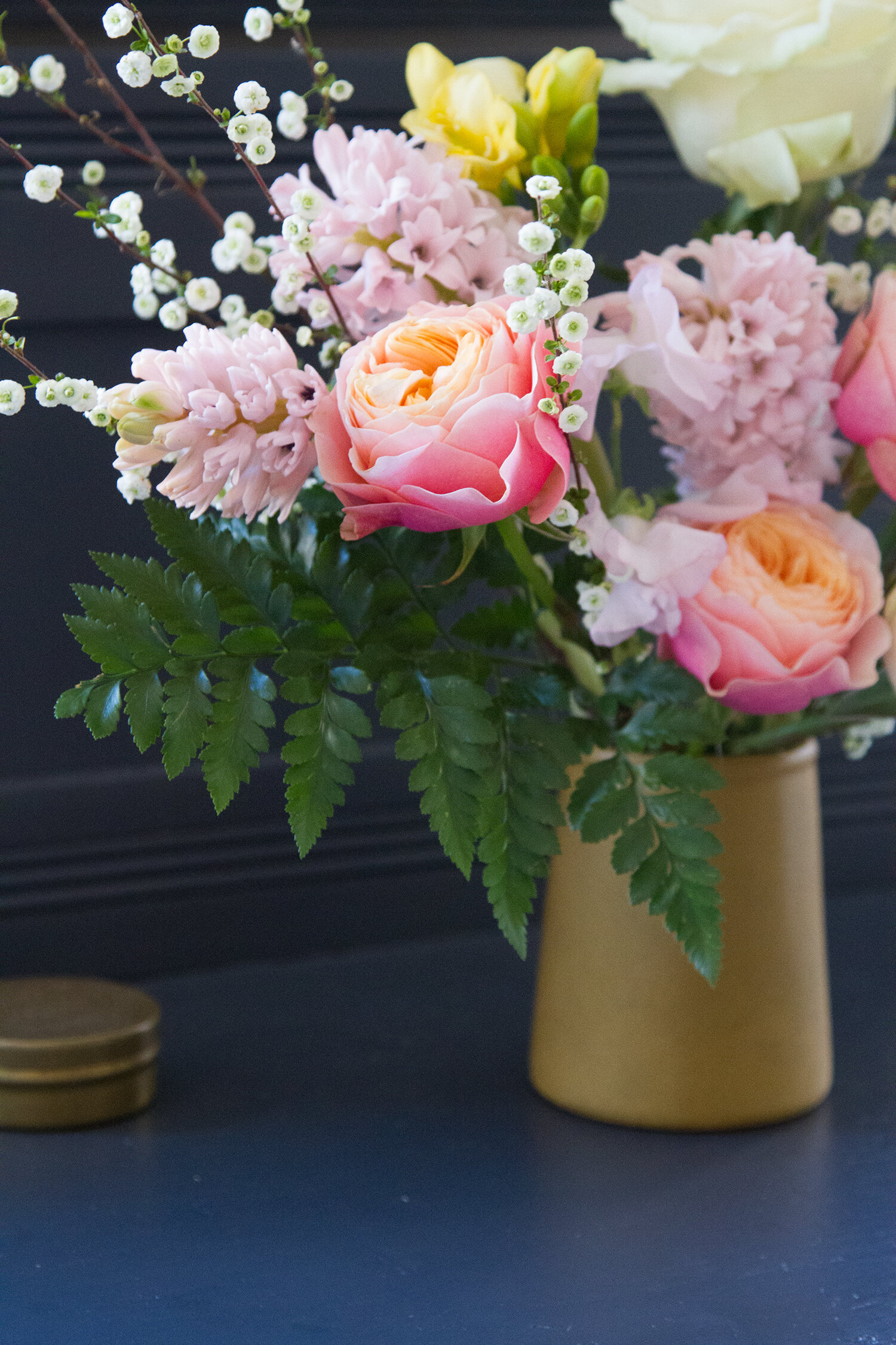 flowers with lisa przystup of james's daughter | reading my tea leaves