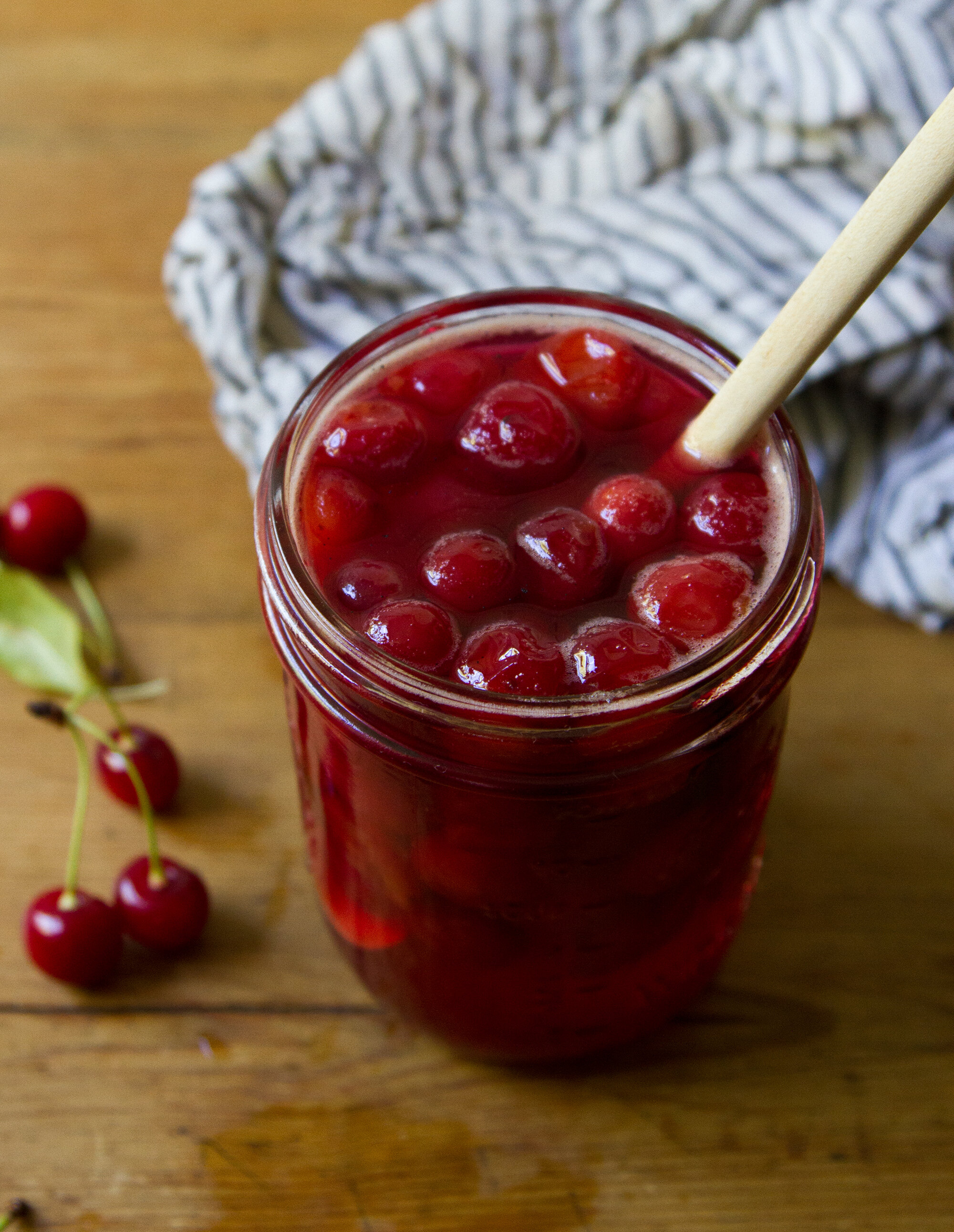 make your own maraschino cherries | reading my tea leaves