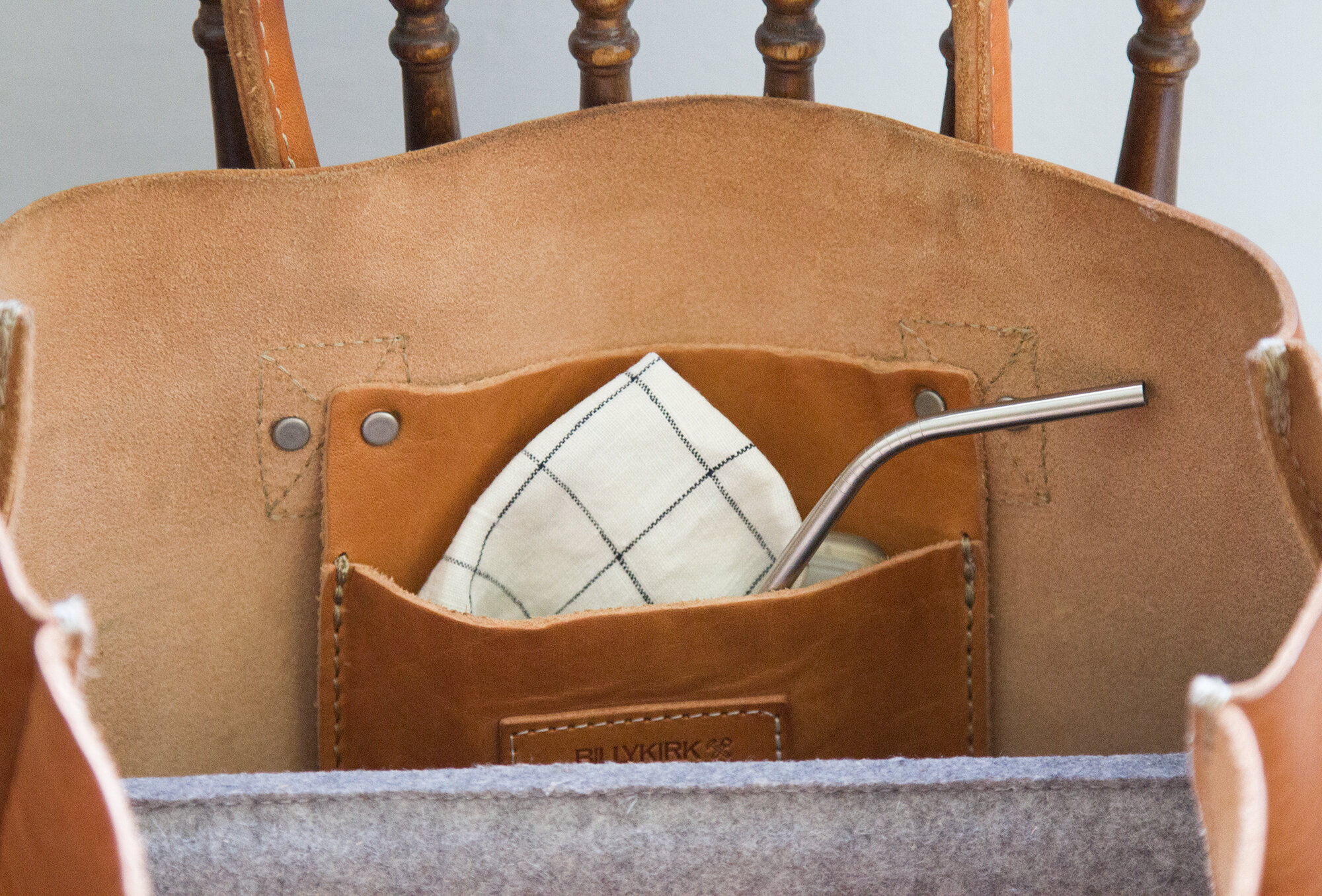 zero-waste work bag | reading my tea leaves