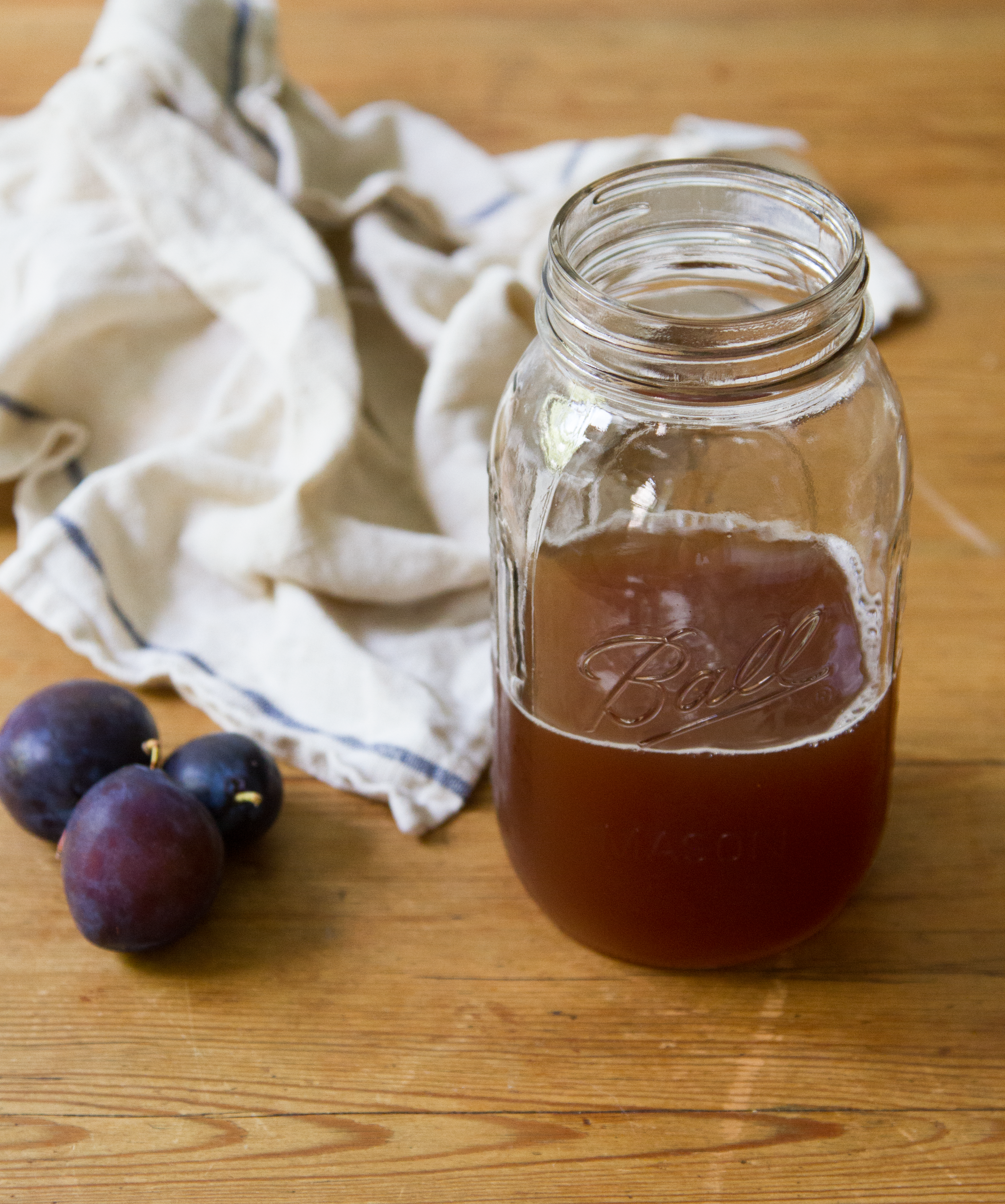 plum shrub | reading my tea leaves