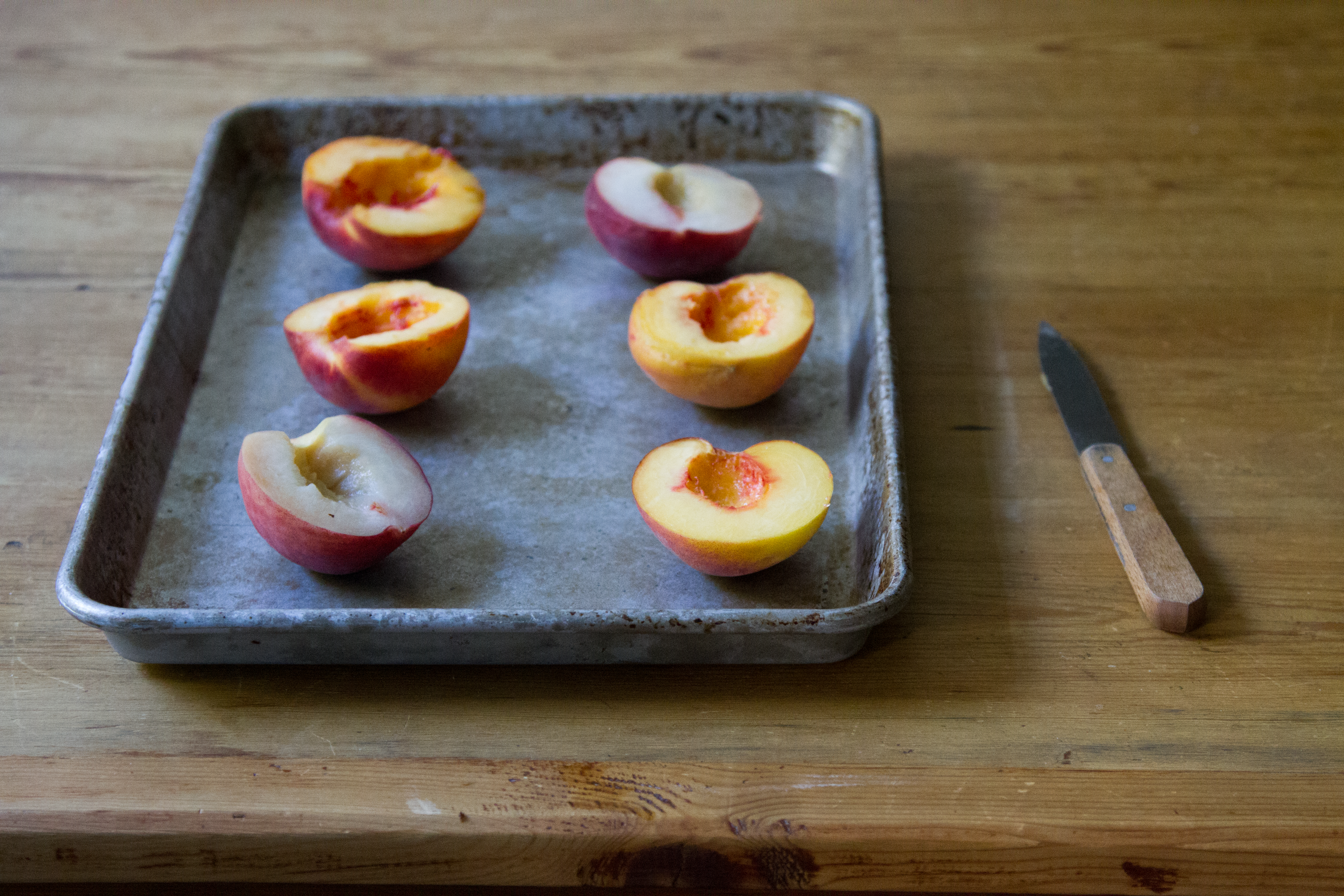 roasted peaches and cashew cream popsicles | reading my tea leaves