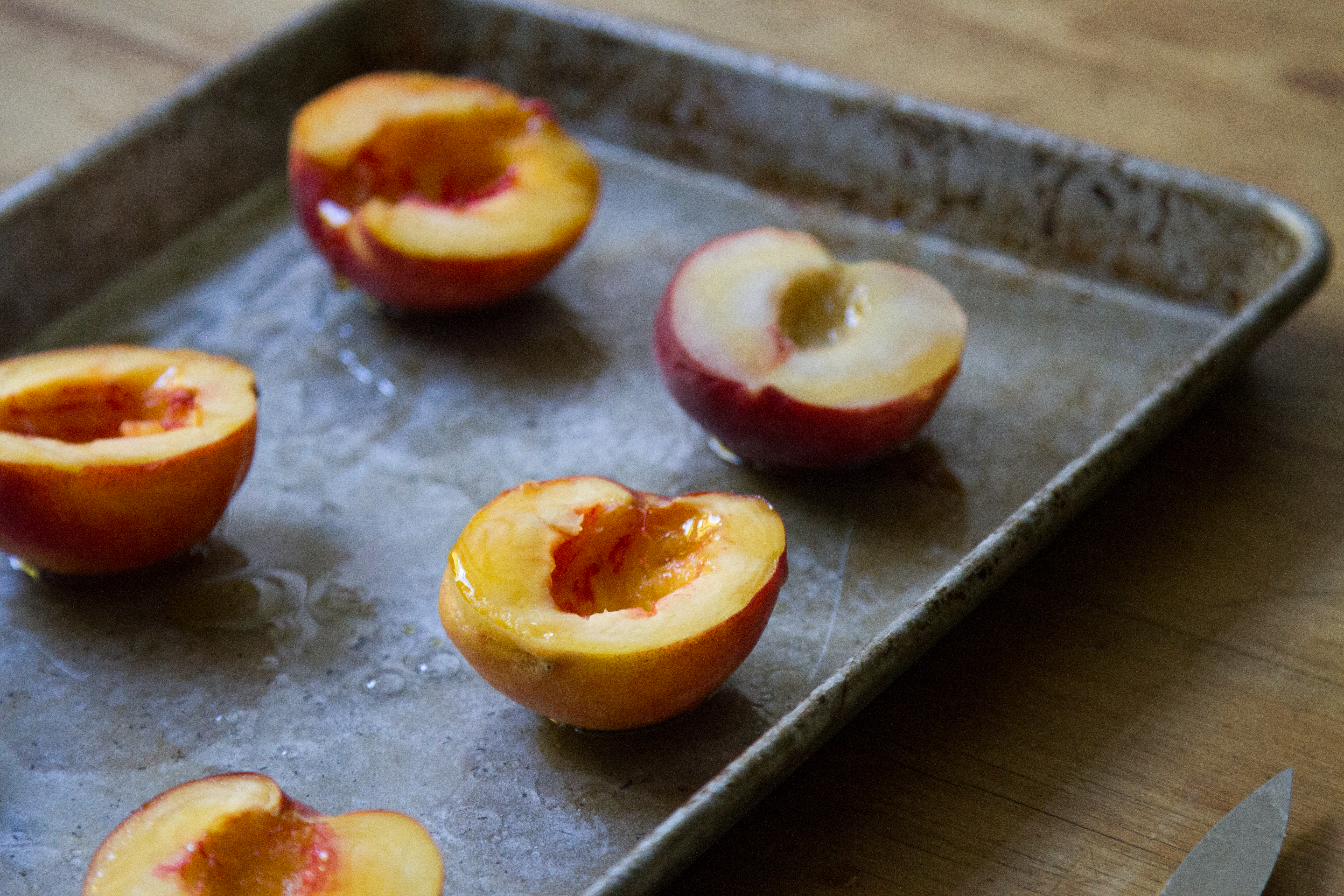 roasted peaches and cashew cream popsicles | reading my tea leaves