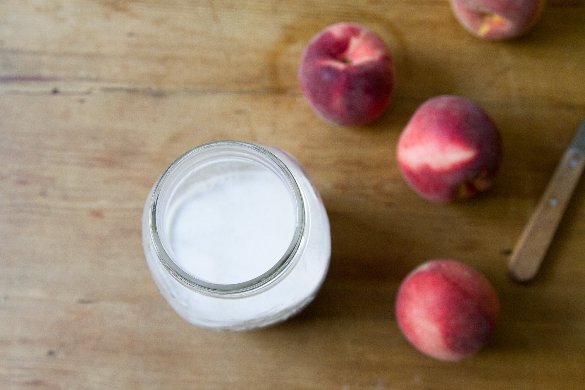 roasted peaches and cashew cream popsicles | reading my tea leaves