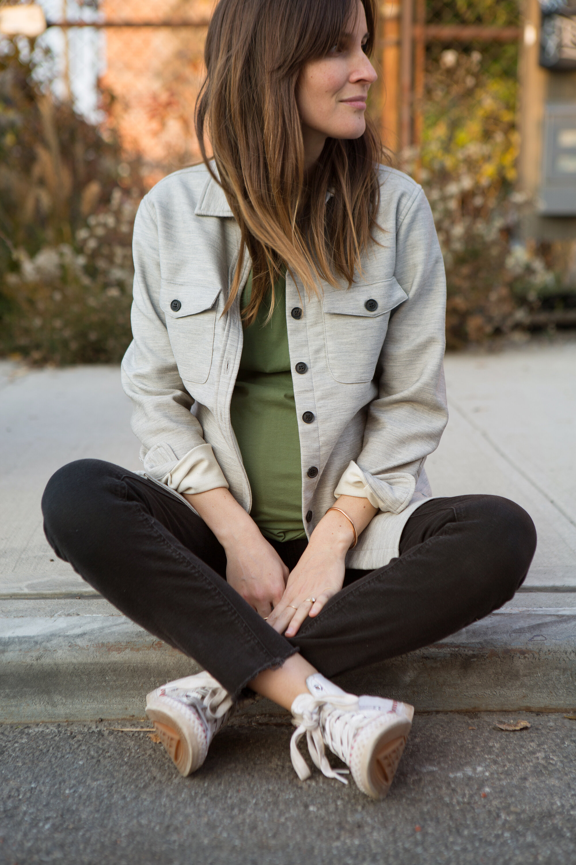 wintry utility shirt jackets, flannels, etc. with tradlands | reading my tea leaves