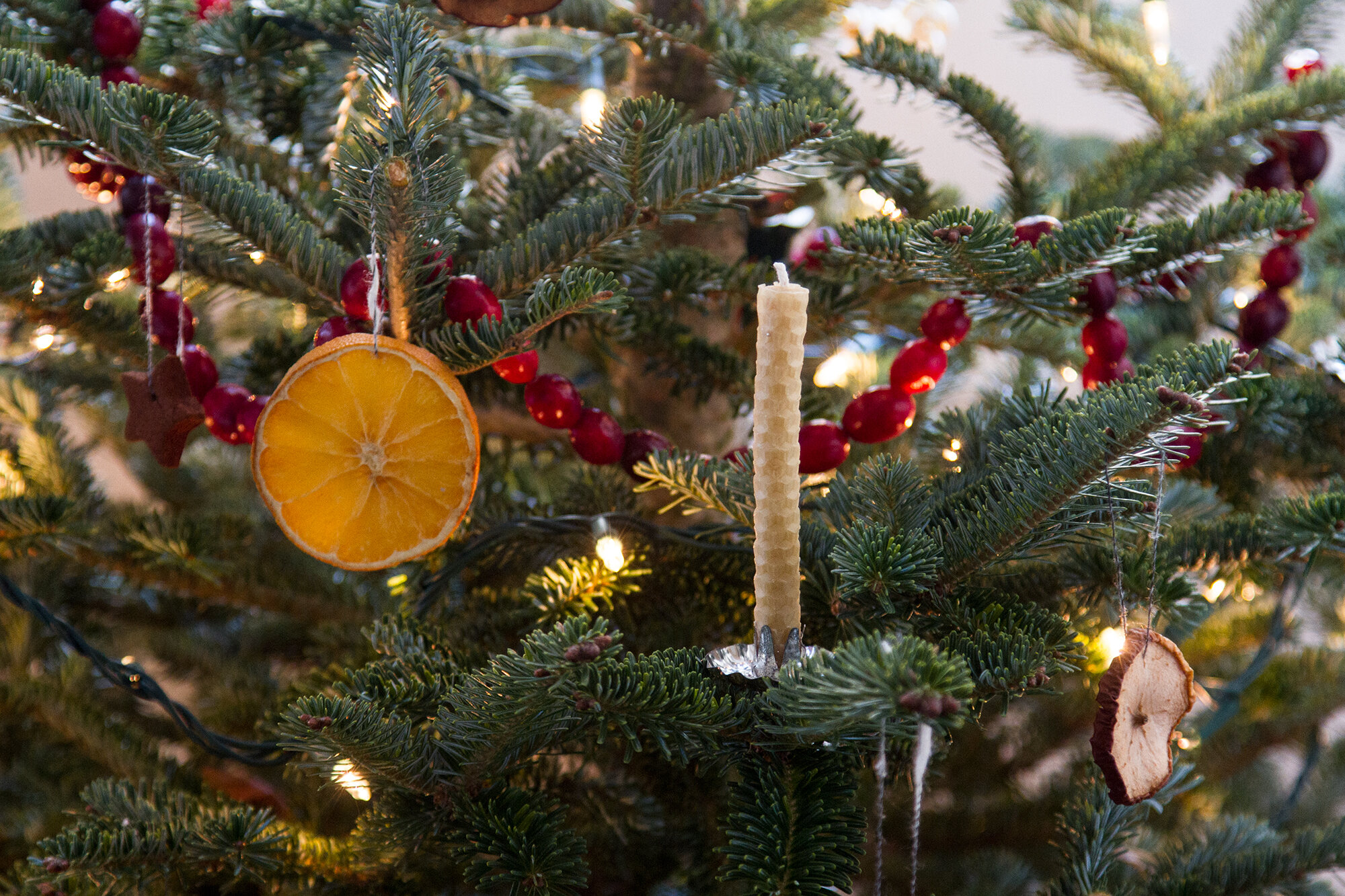 clutter free holiday decorations | reading my tea leaves