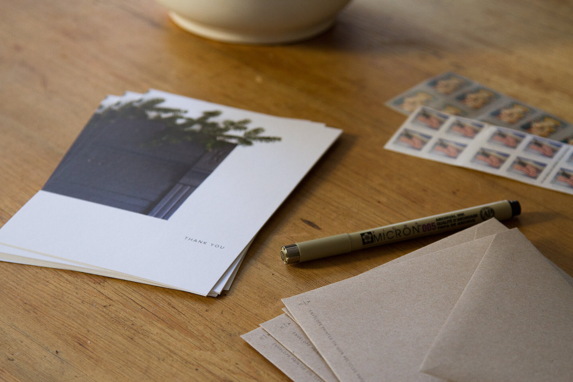 habit shift: thank you notes | reading my tea leaves