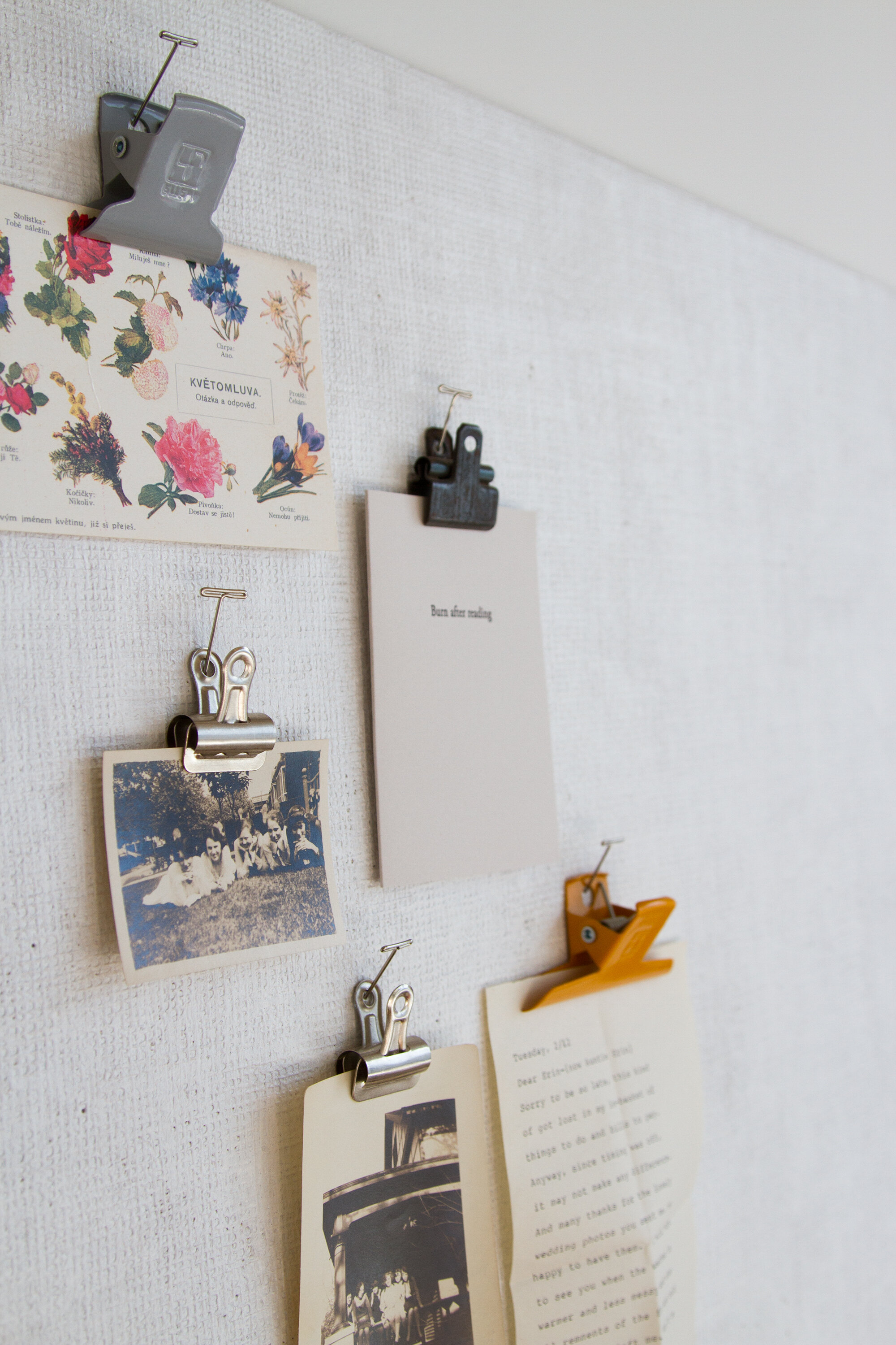 simple stuff: clips and clamps | reading my tea leaves