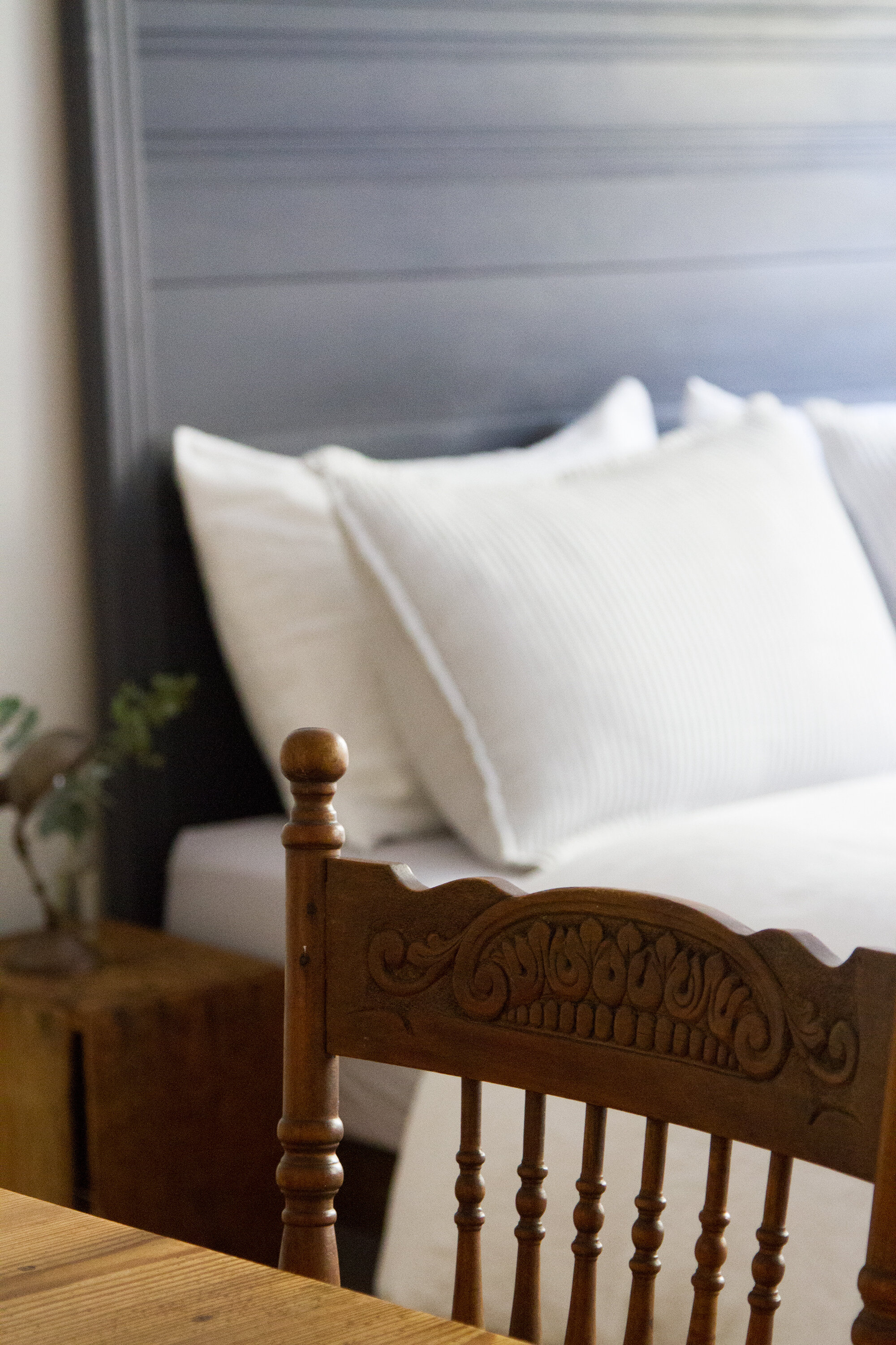 dressing a fall bed with parachute | reading my tea leaves