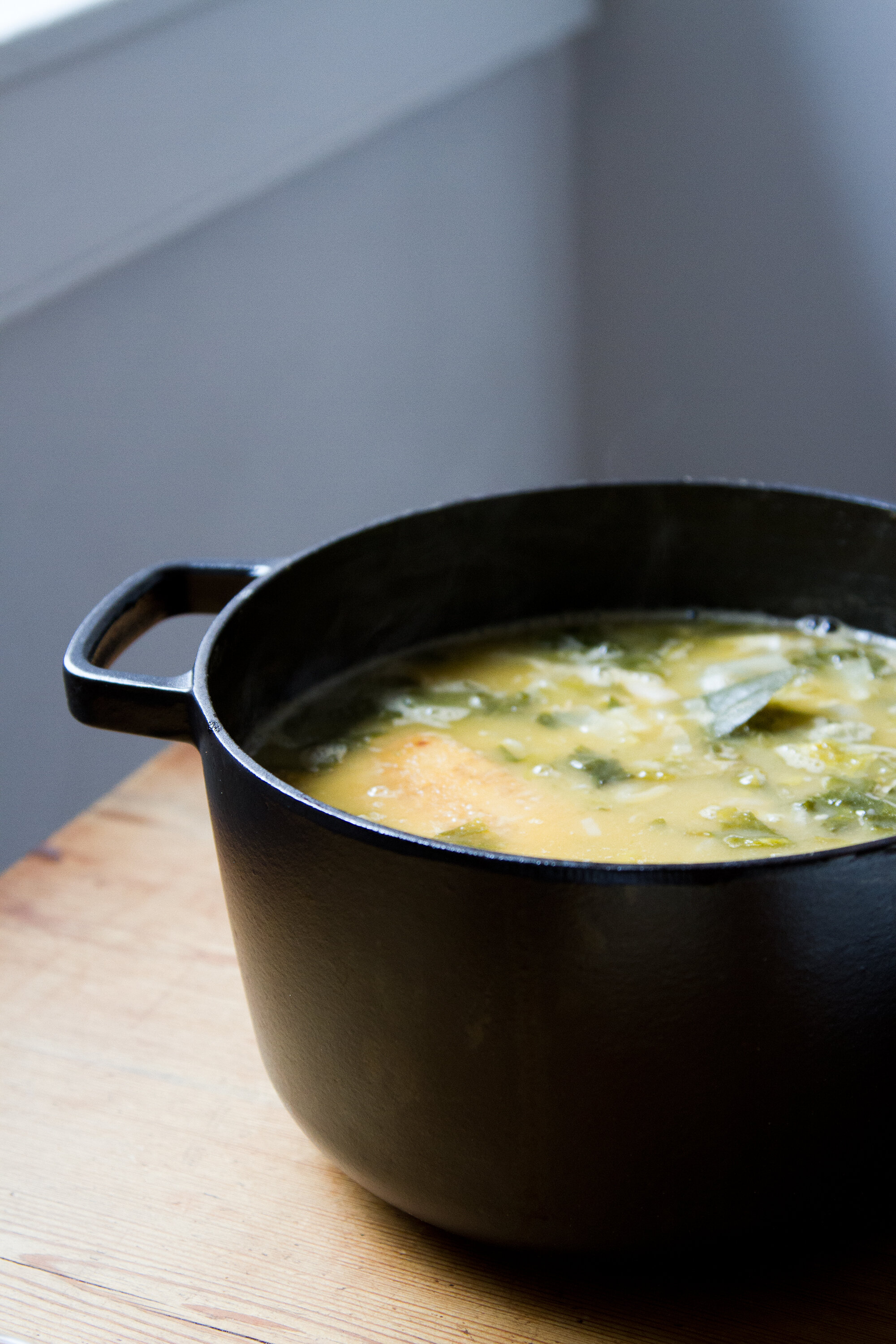 waste not: white bean and escarole soup | reading my tea leaves