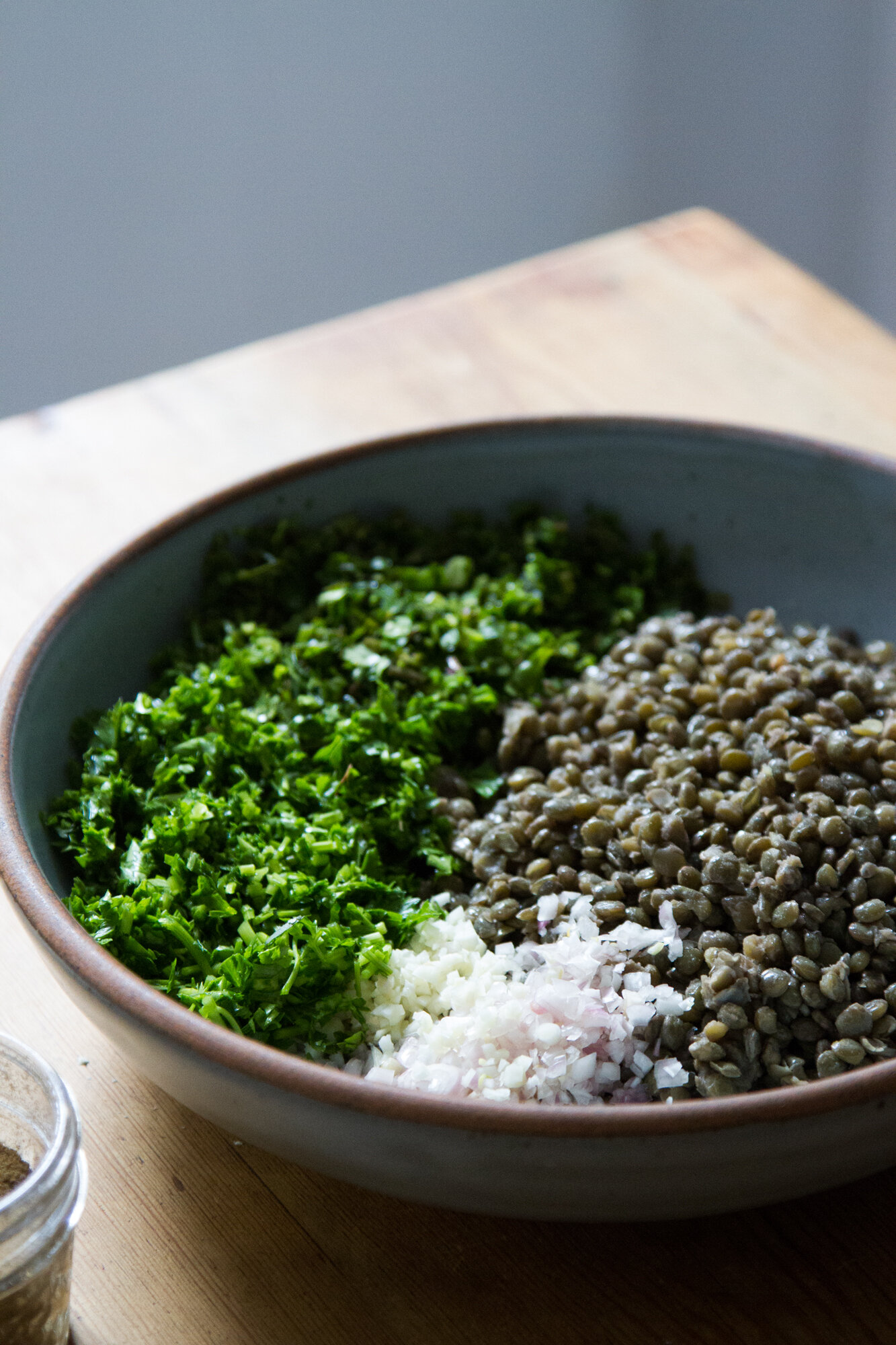 leftover lentil faux-lafel | reading my tea leaves