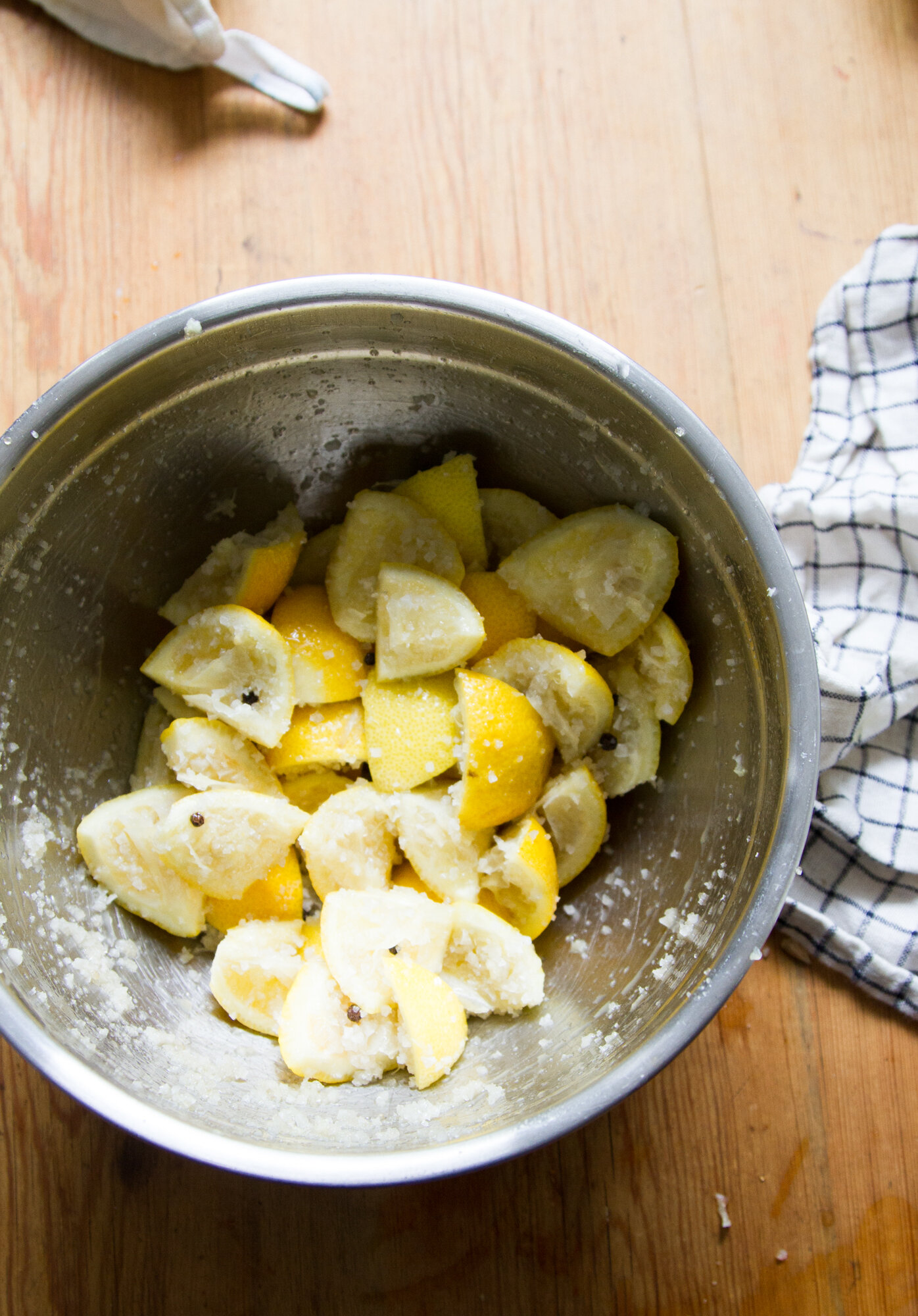quick 'preserved' lemons | reading my tea leaves