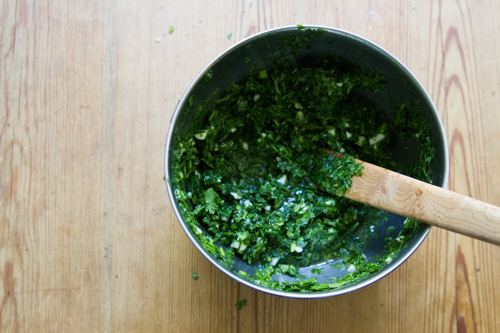 waste not: chimichurri