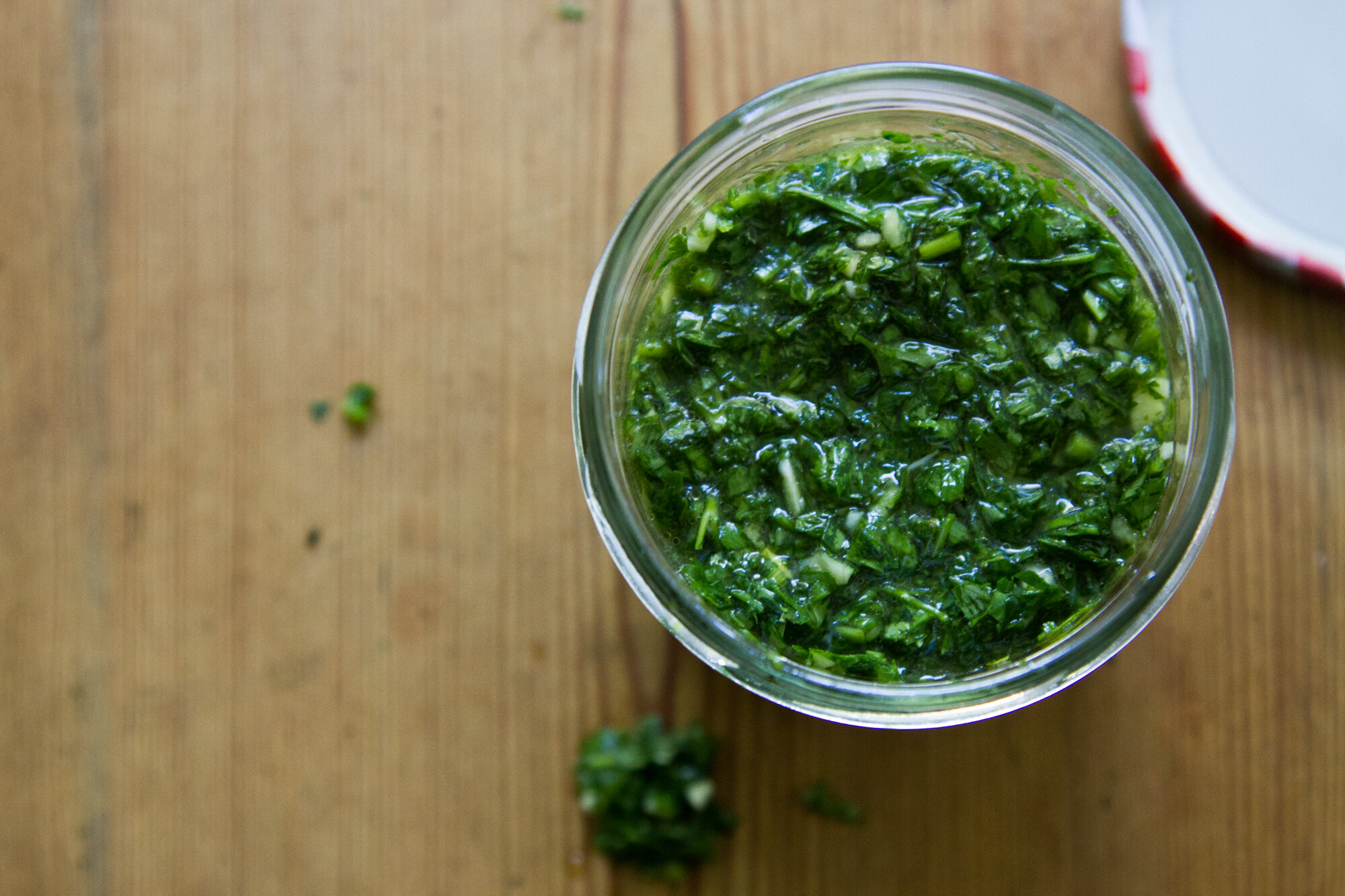 waste not: chimichurri