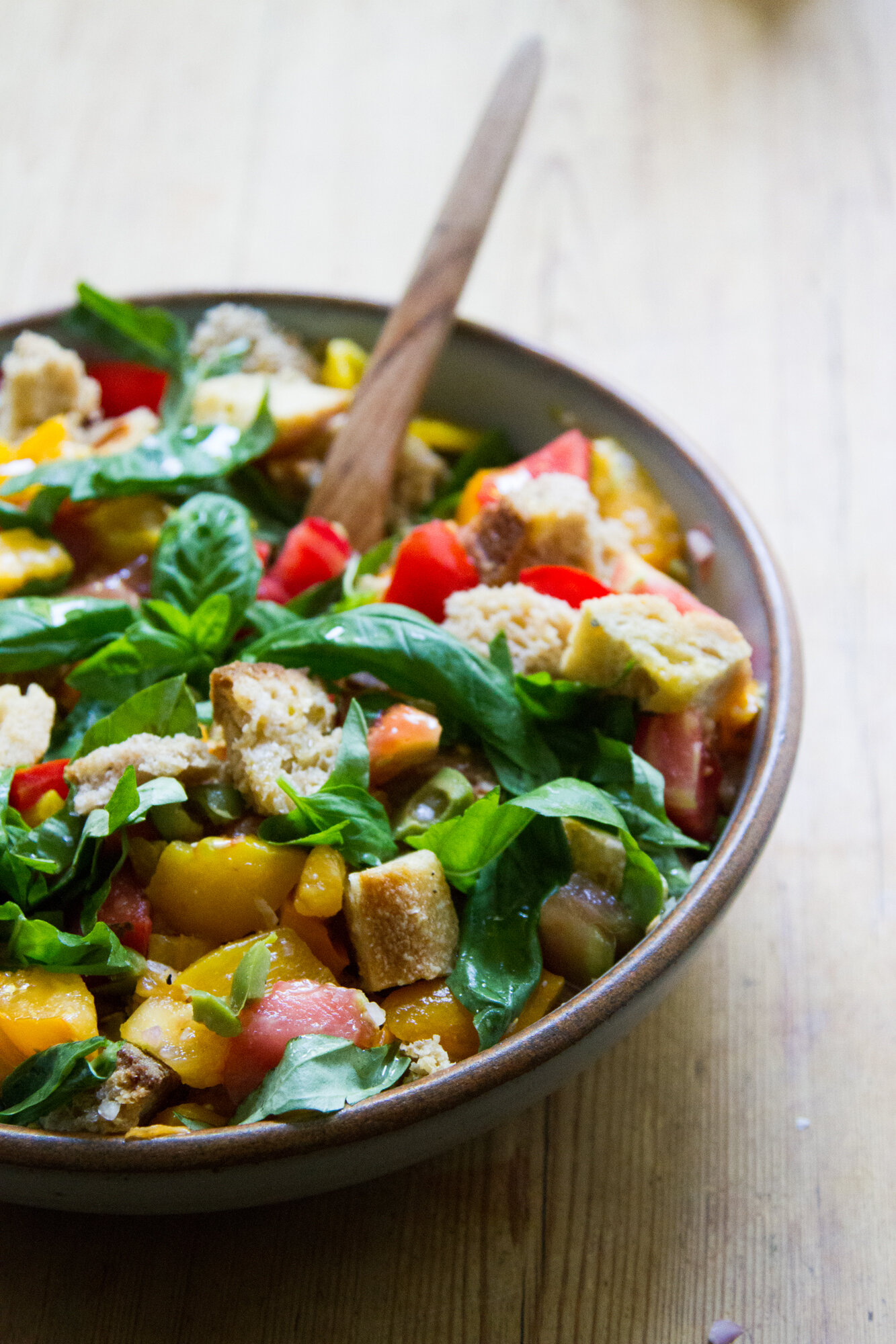 waste not: panzanella | reading my tea leaves