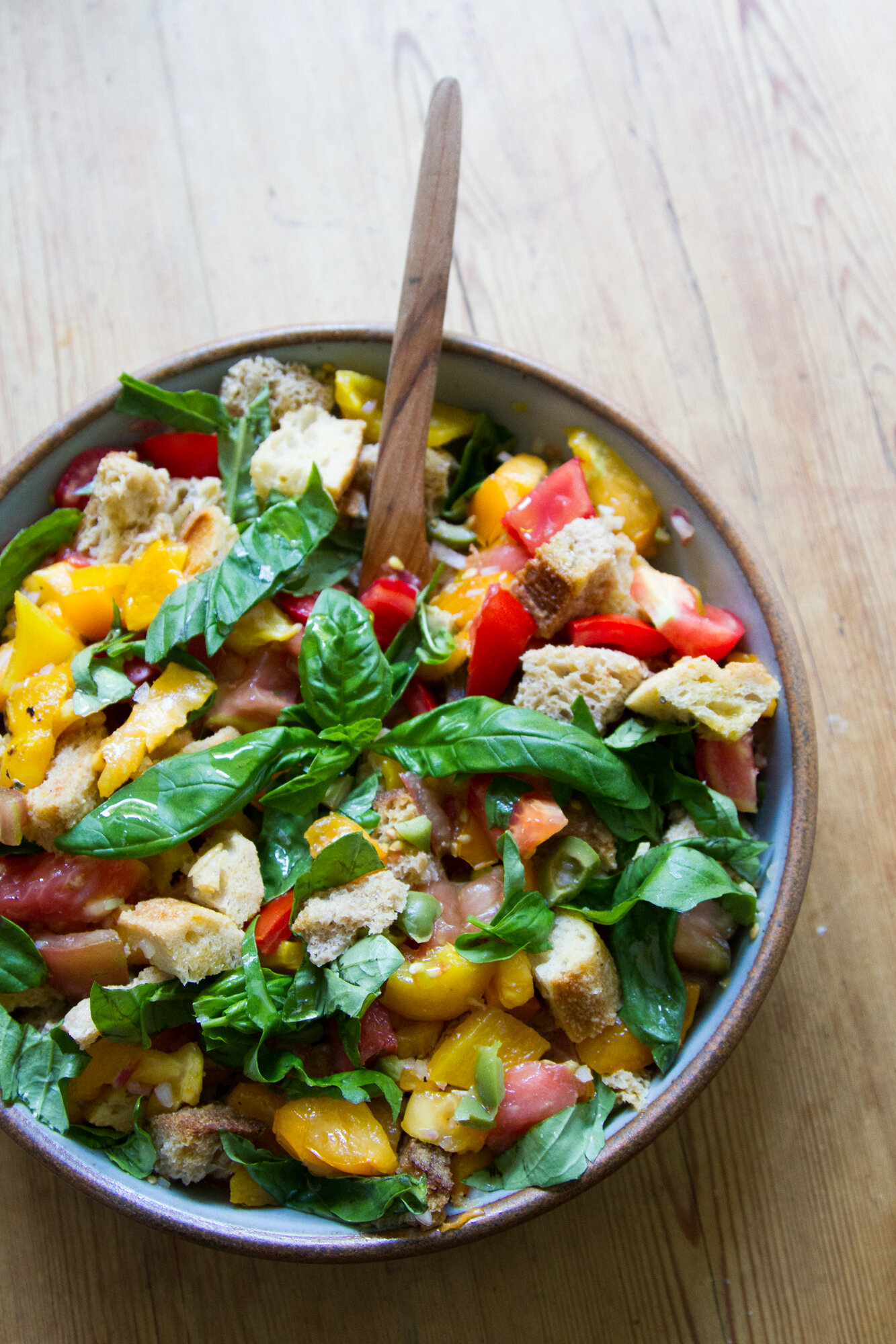 waste not: panzanella | reading my tea leaves