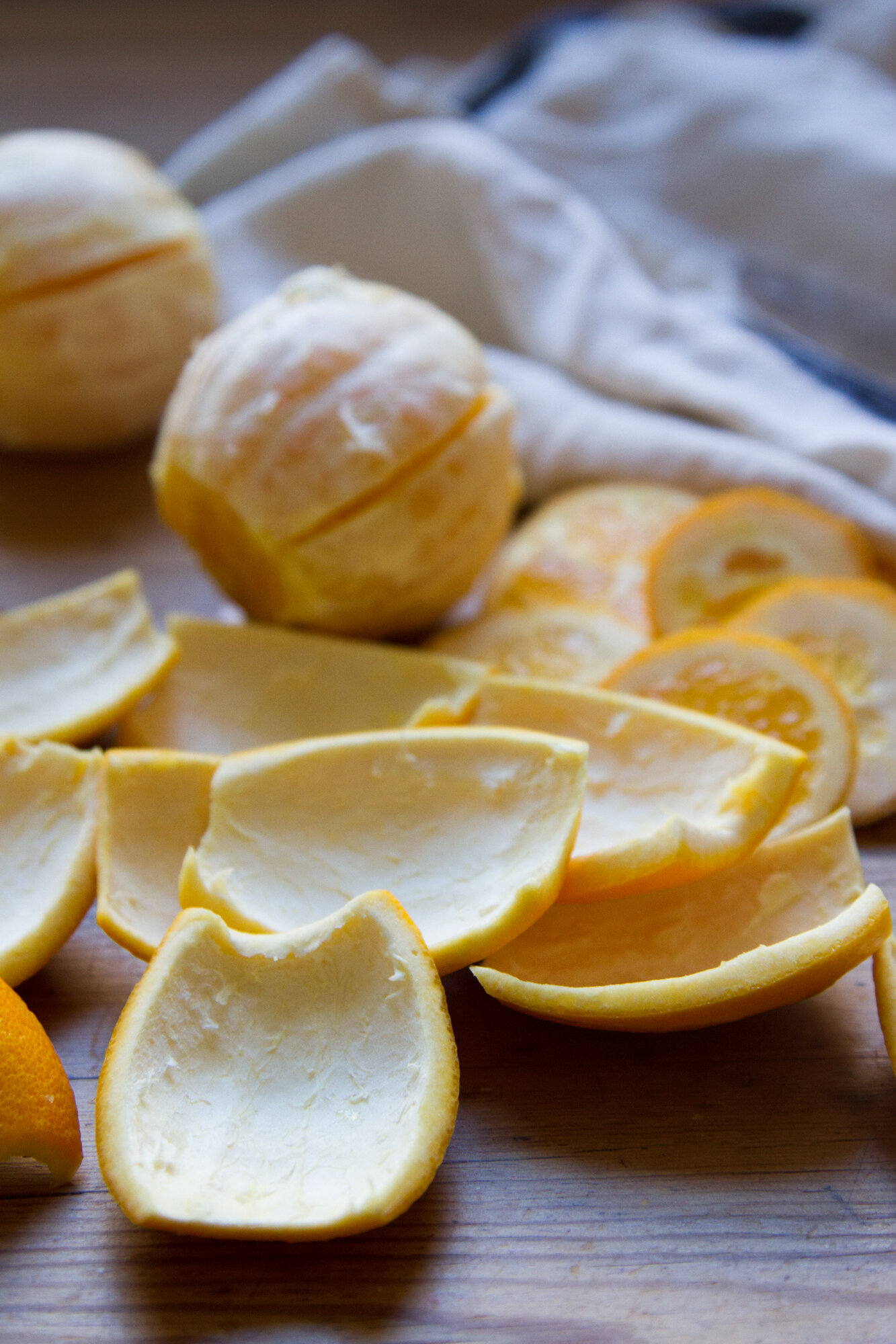 candied orange peel | reading my tea leaves