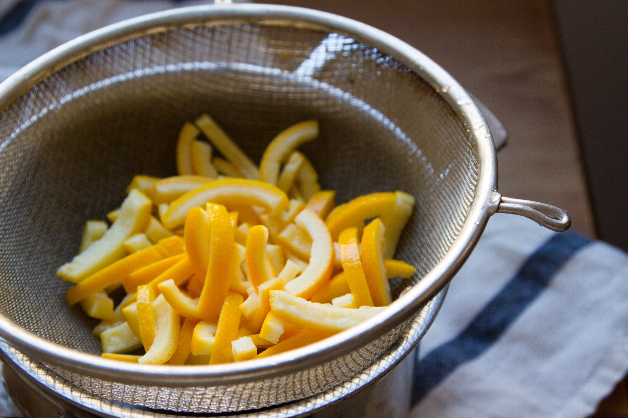candied orange peel | reading my tea leaves