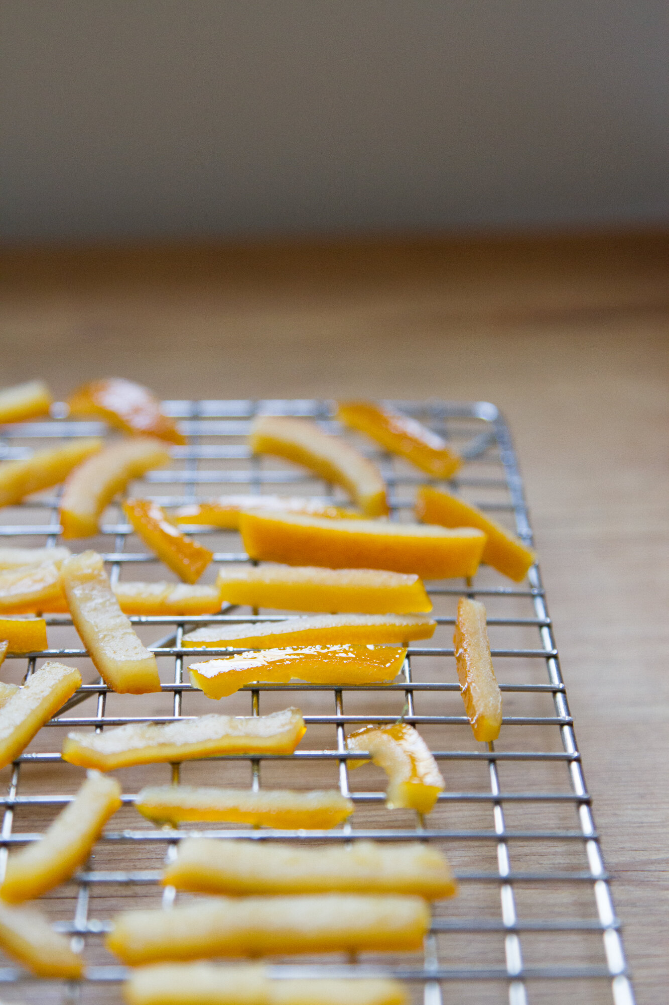 candied orange peel | reading my tea leaves