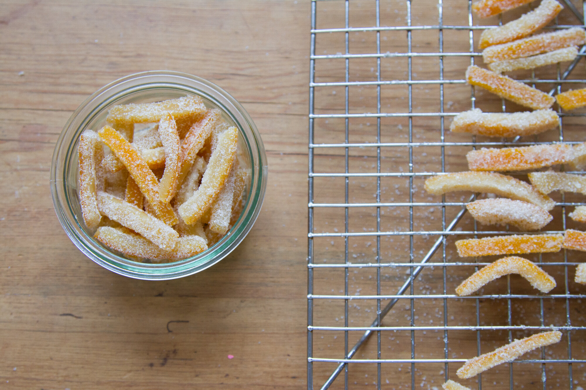 candied orange peel | reading my tea leaves