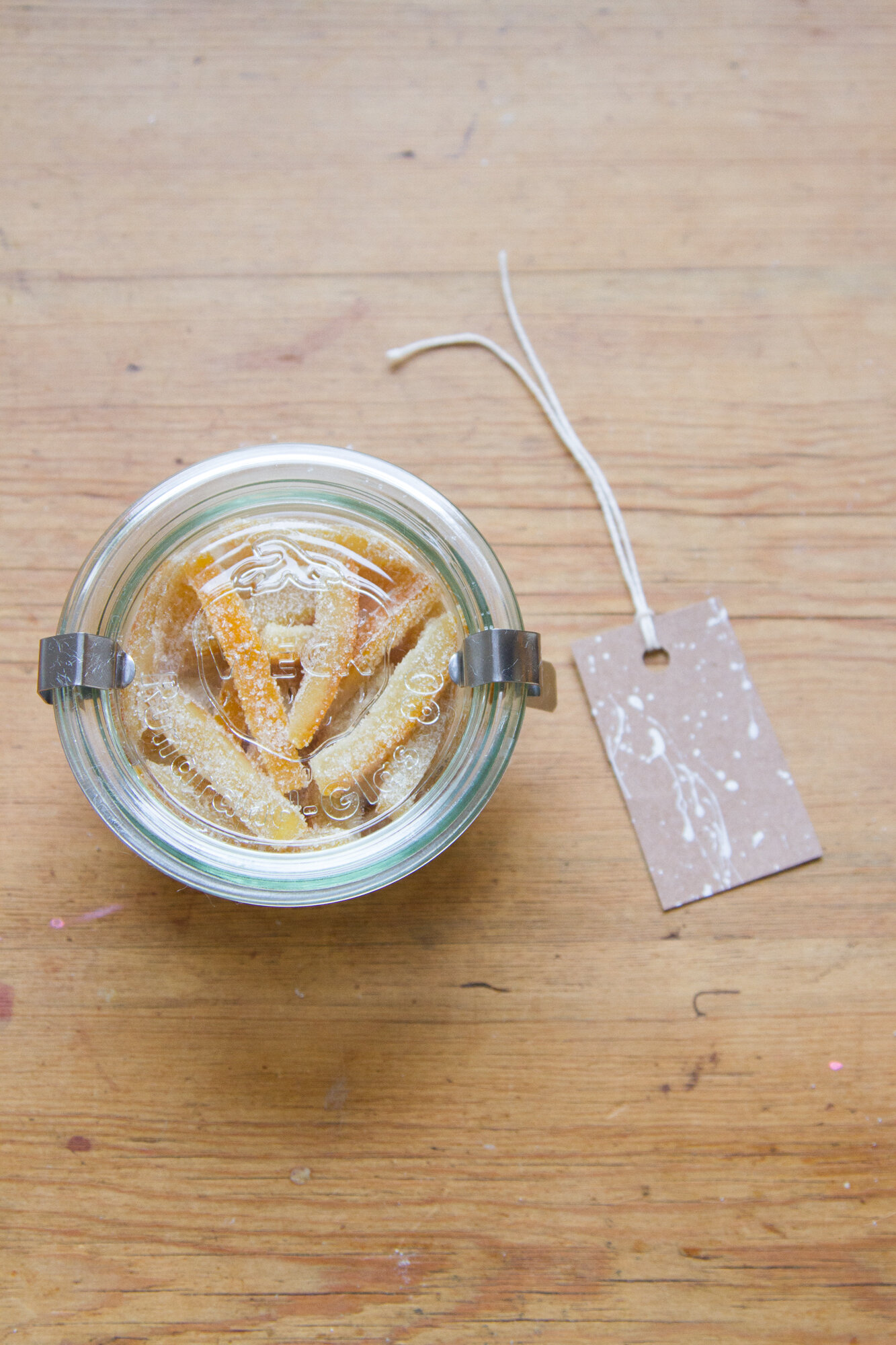 candied orange peel | reading my tea leaves