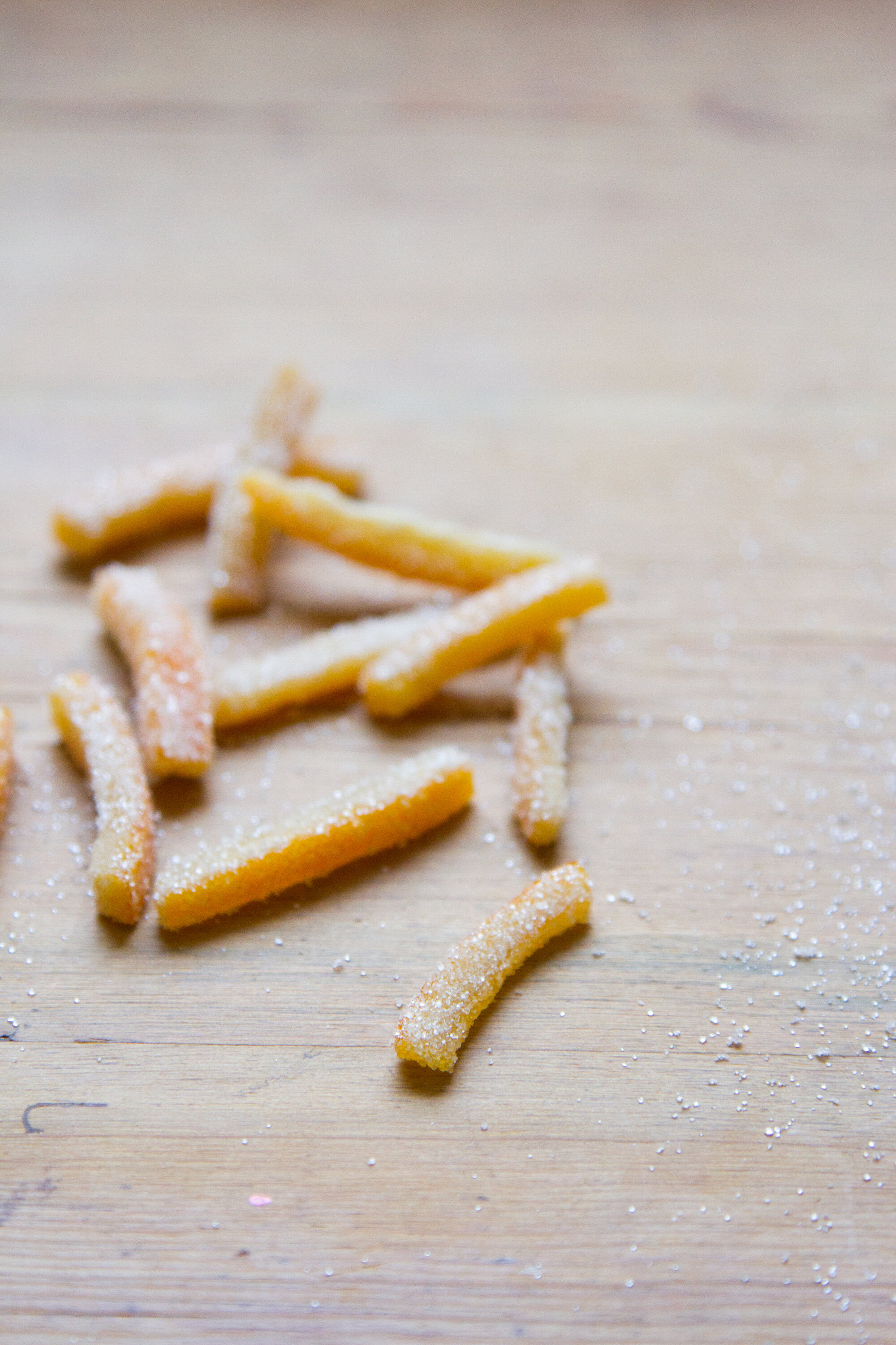 candied orange peel | reading my tea leaves