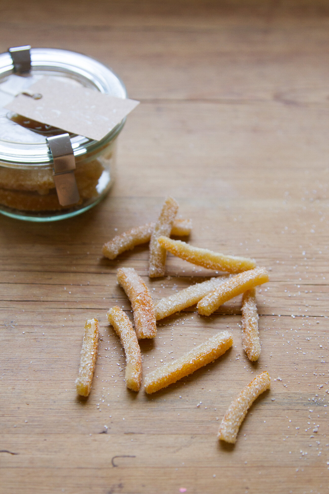 candied orange peel | reading my tea leaves