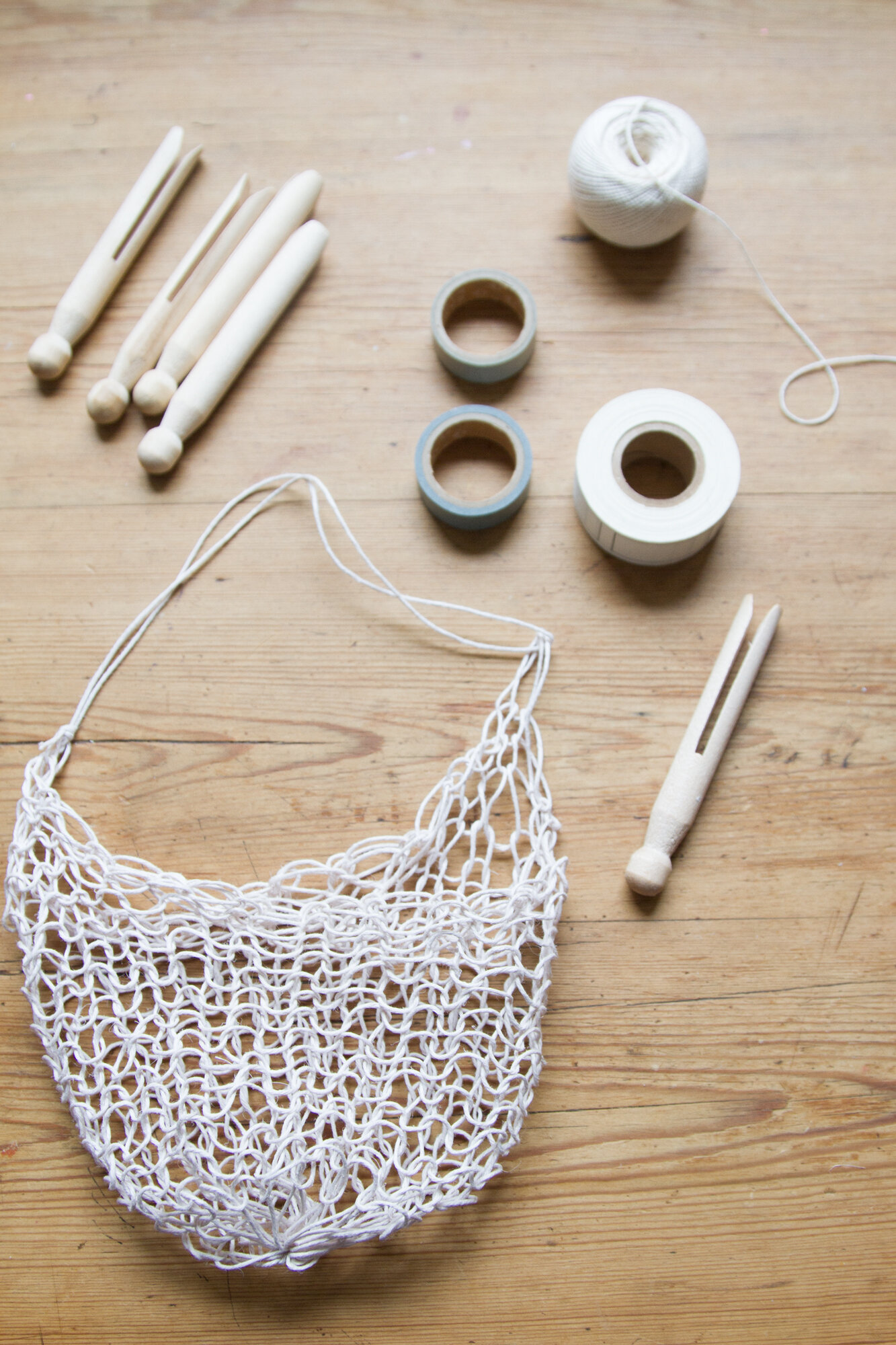 make your own string bag | reading my tea leaves