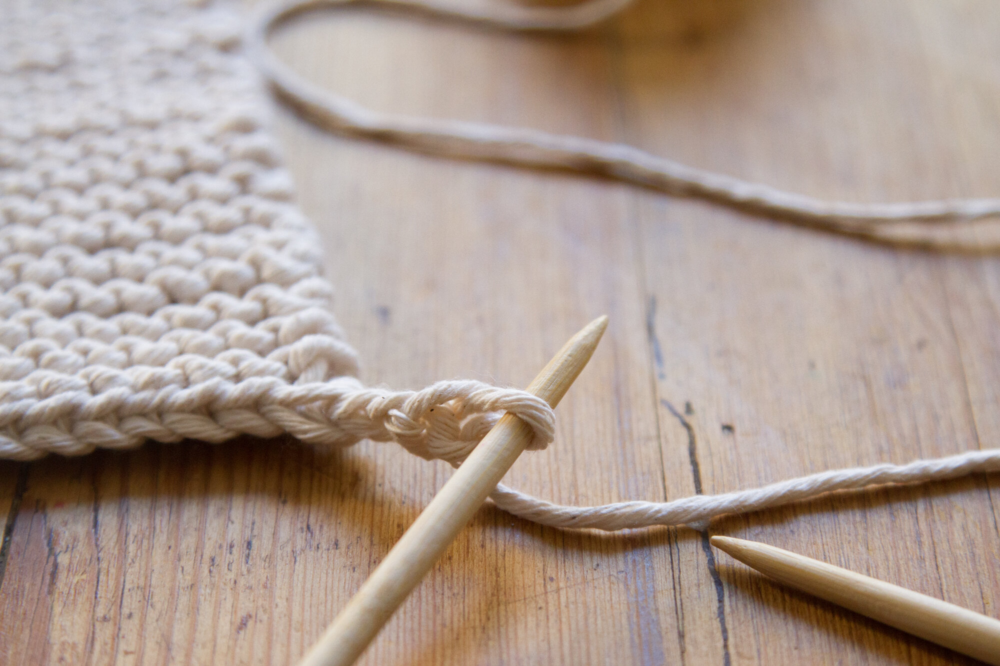 butcher's twine potholder | reading my tea leaves