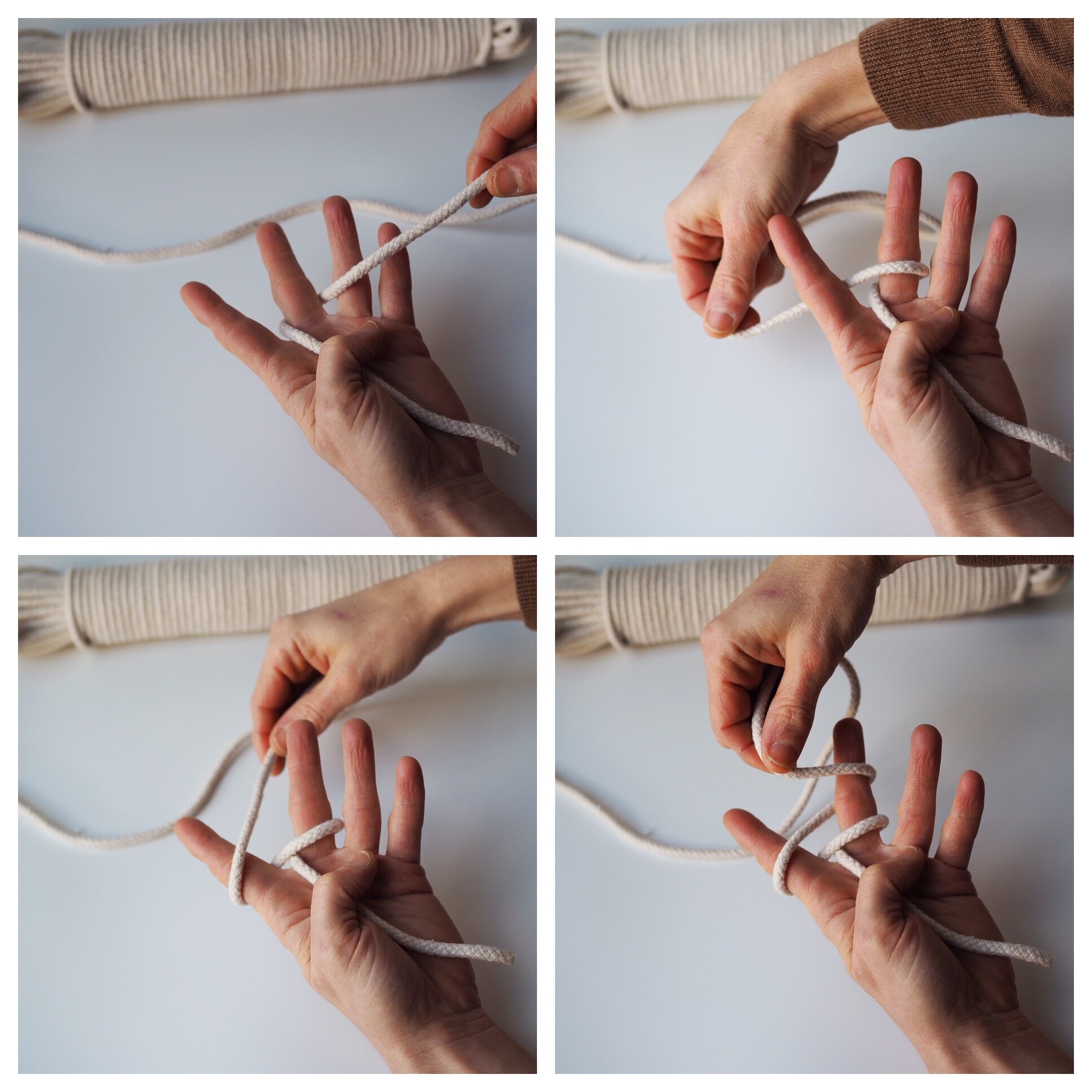 make your own paper roll hanger | reading my tea leaves