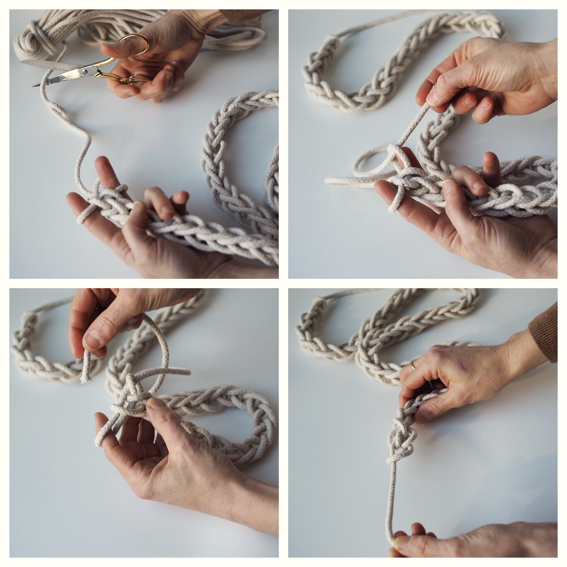 make your own paper roll hanger | reading my tea leaves