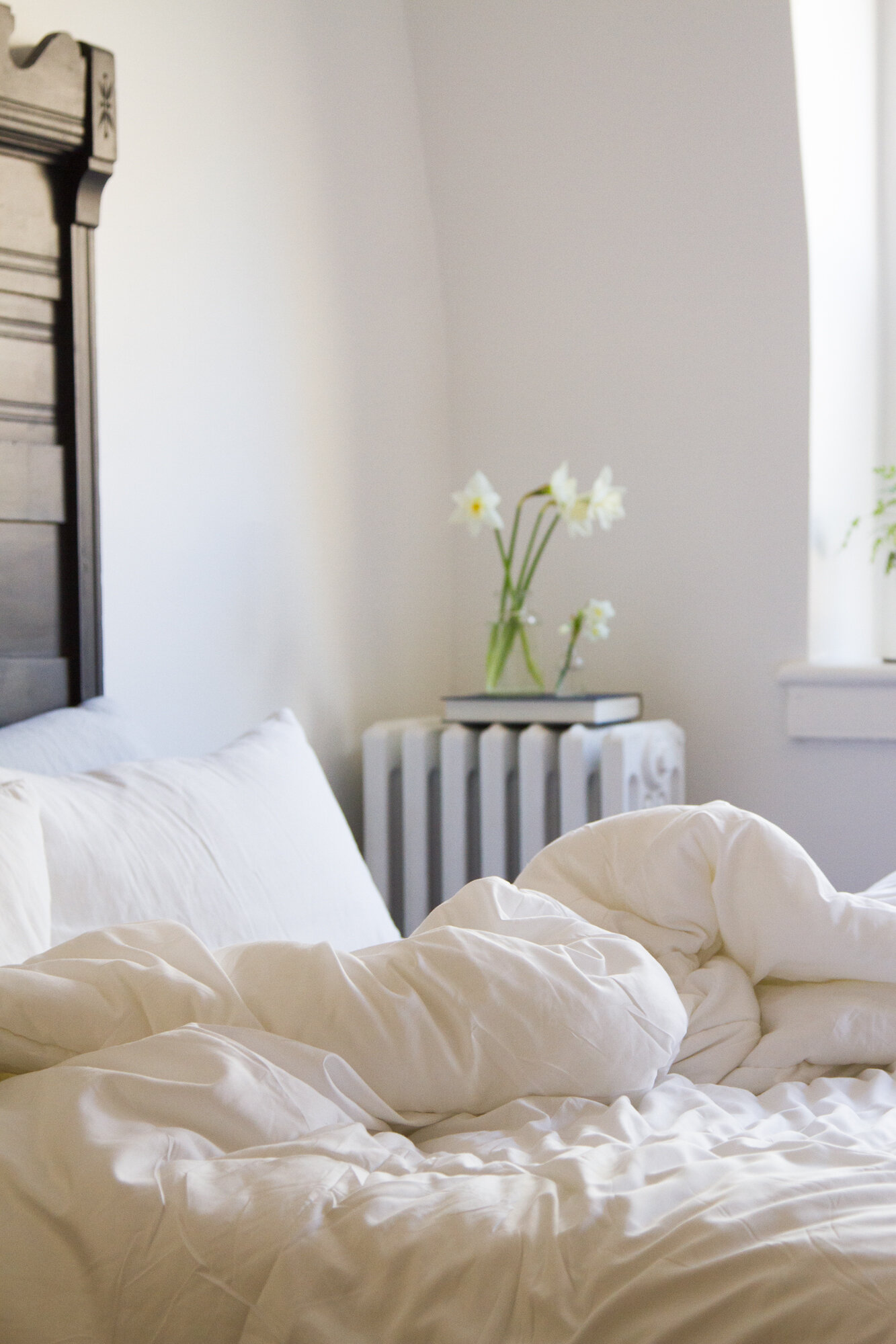 in search of a better night's sleep with a buffy comforter | reading my tea leaves