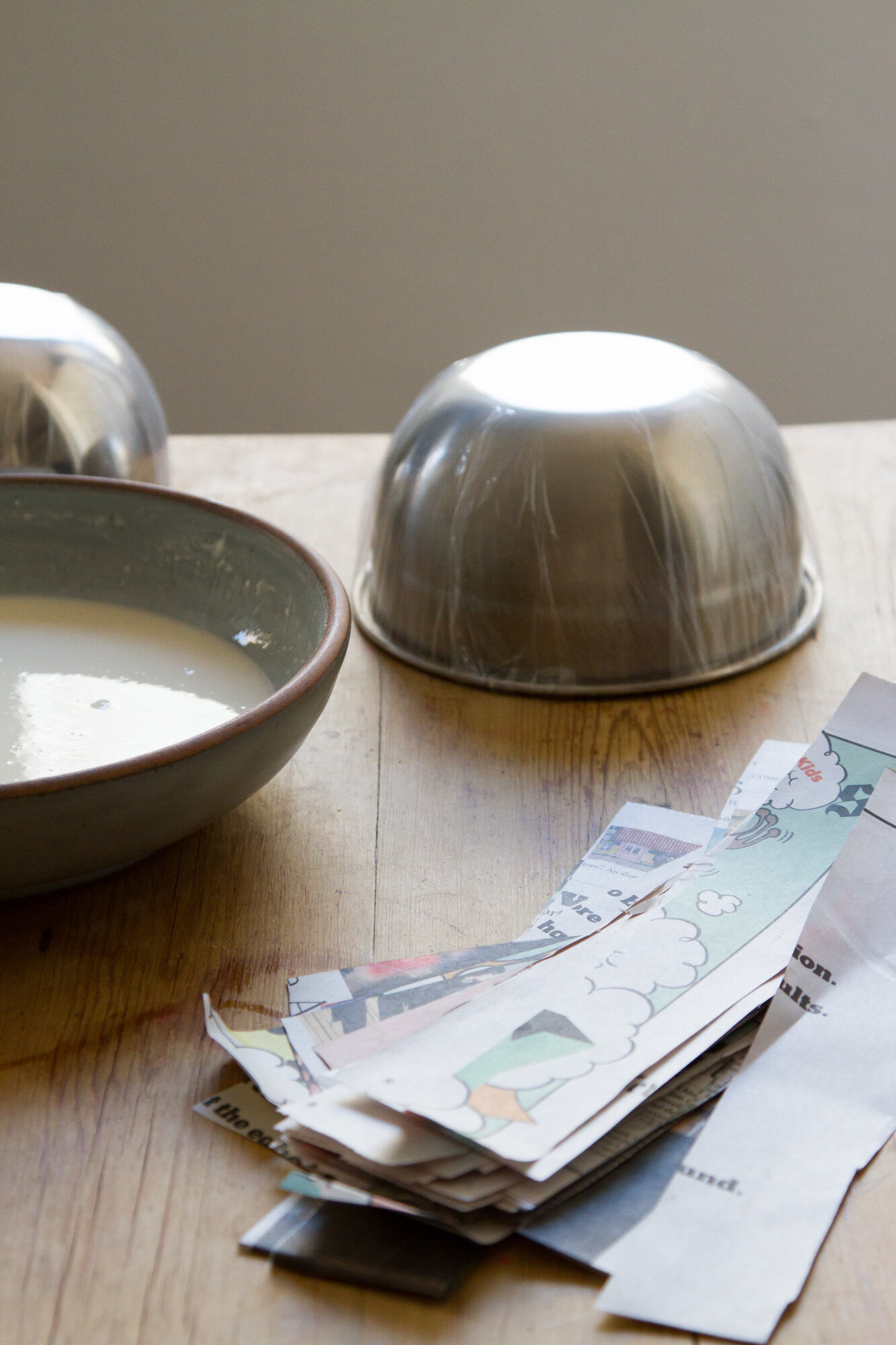 papier-mache easter baskets | reading my tea leaves