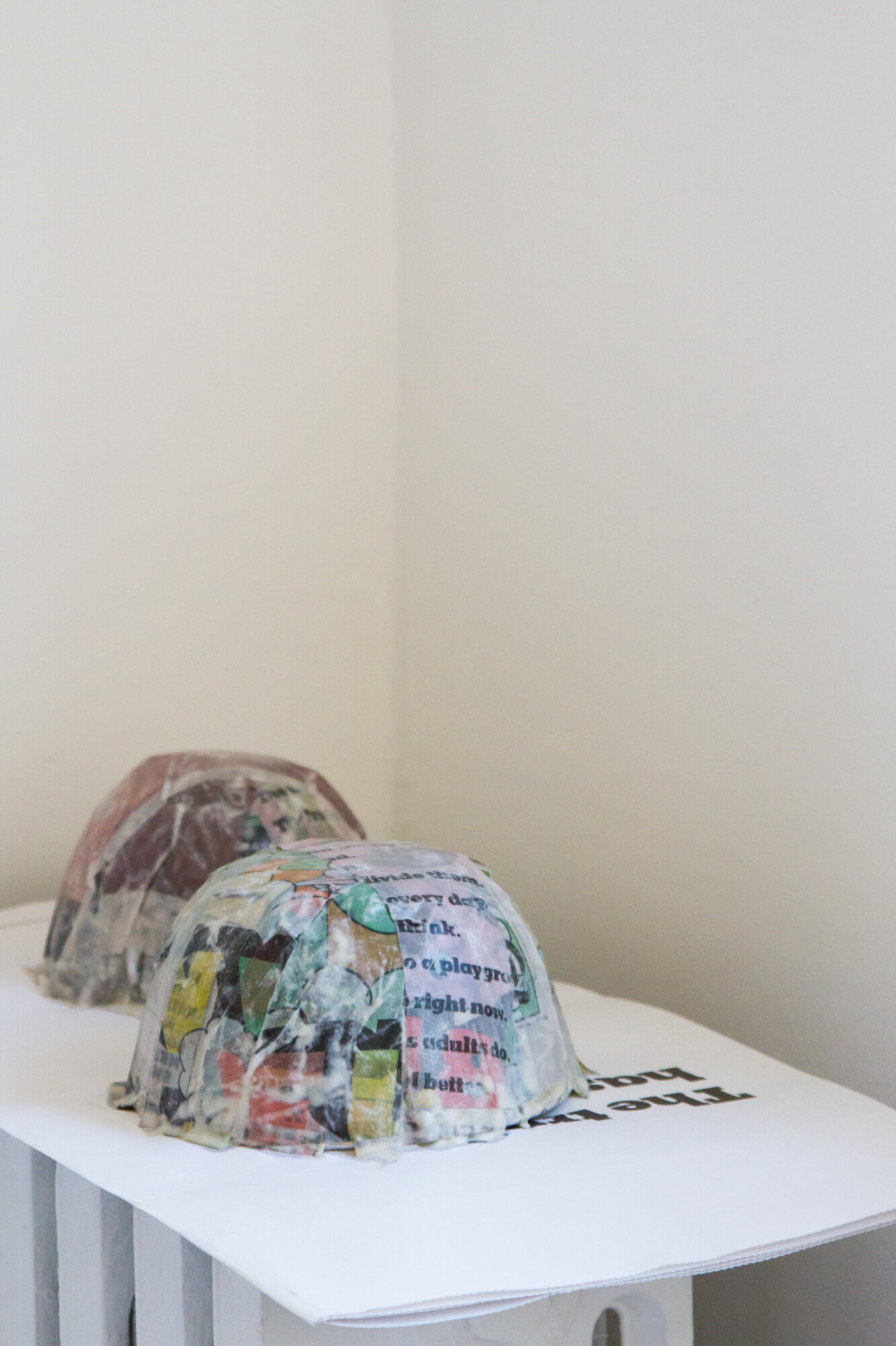 papier-mache easter baskets | reading my tea leaves