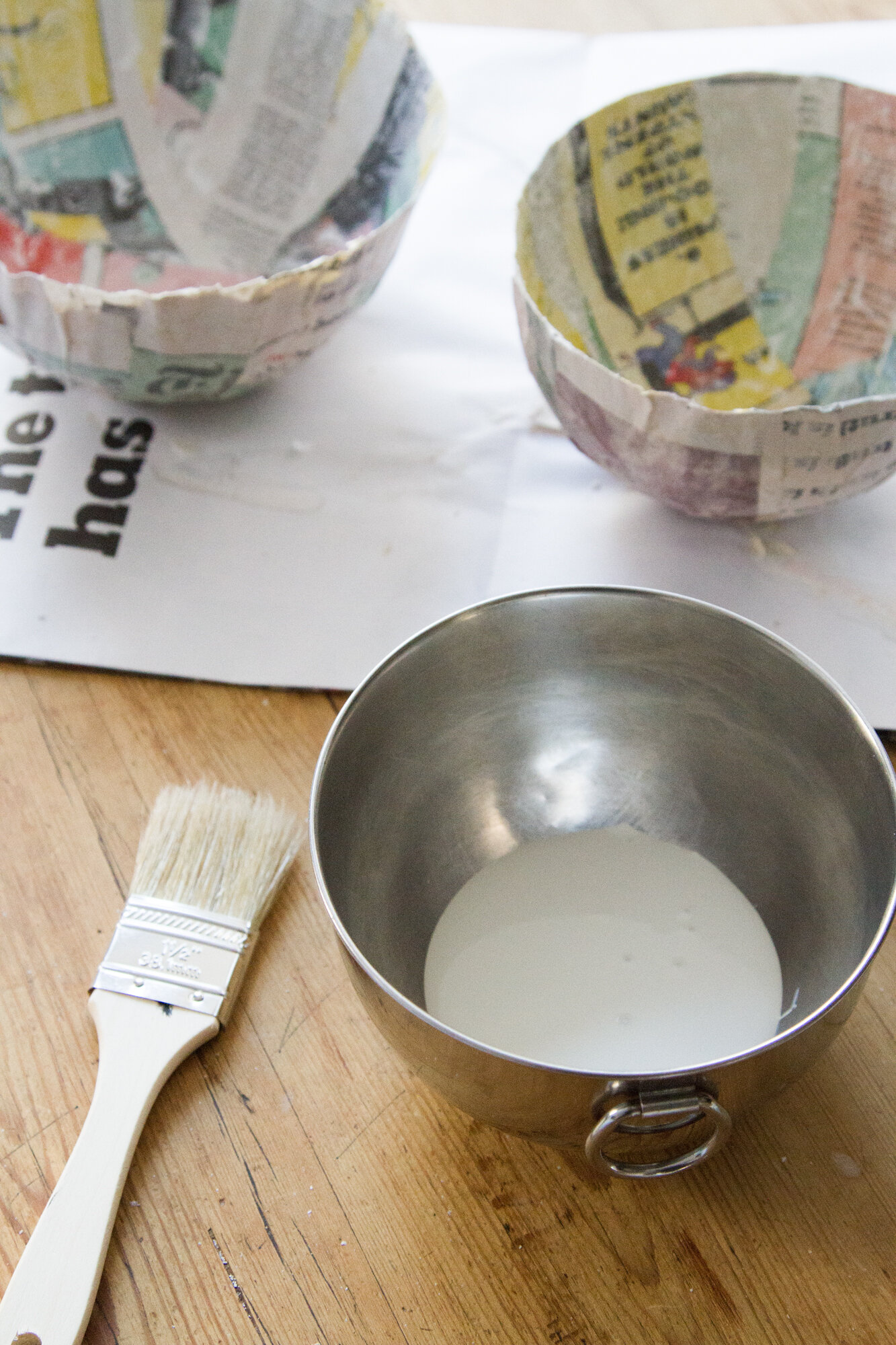 papier-mache easter baskets | reading my tea leaves