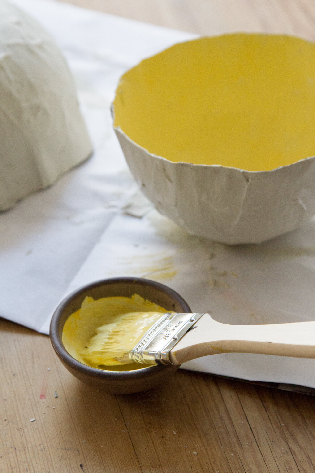 papier-mache easter baskets | reading my tea leaves