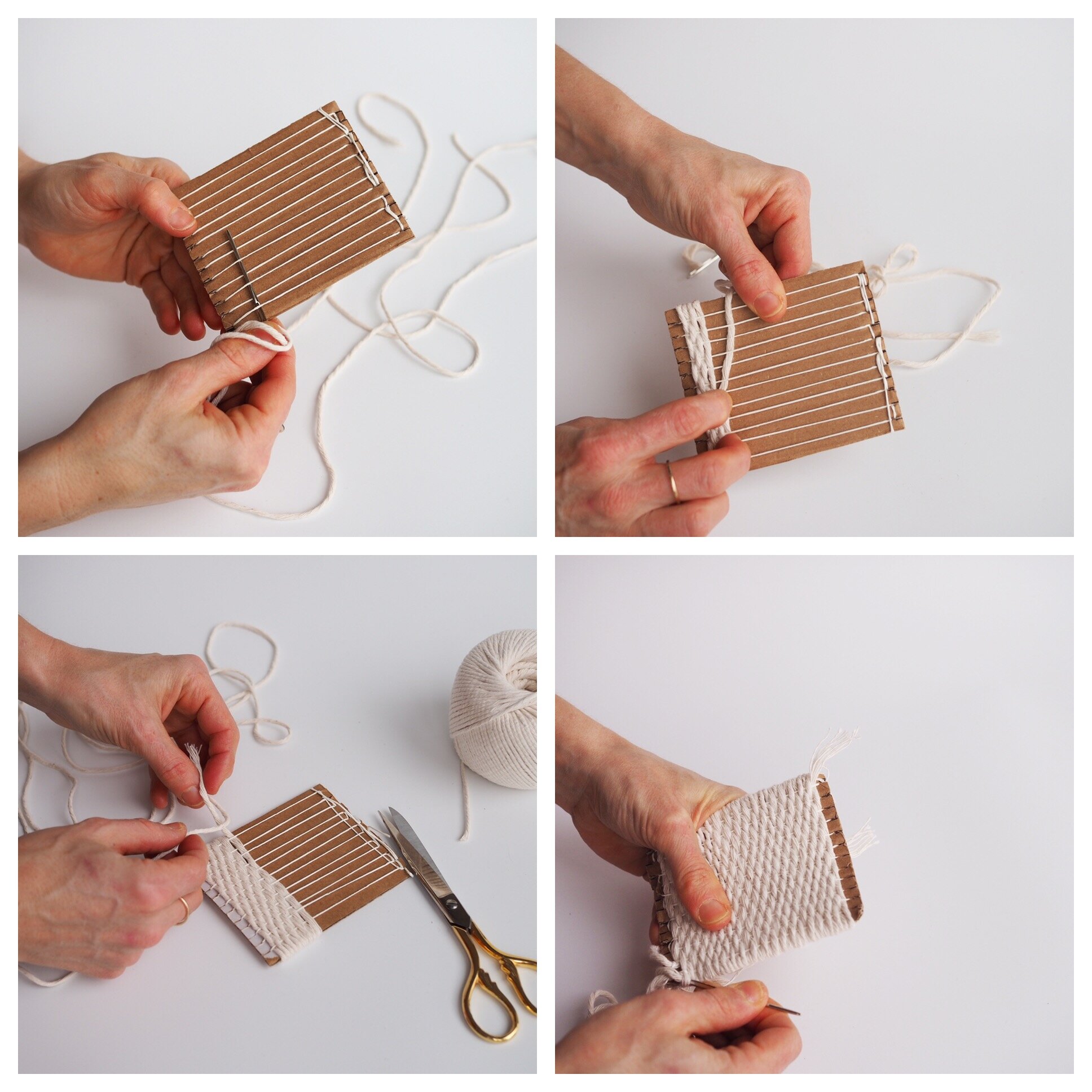 make your own woven pouch | reading my tea leaves